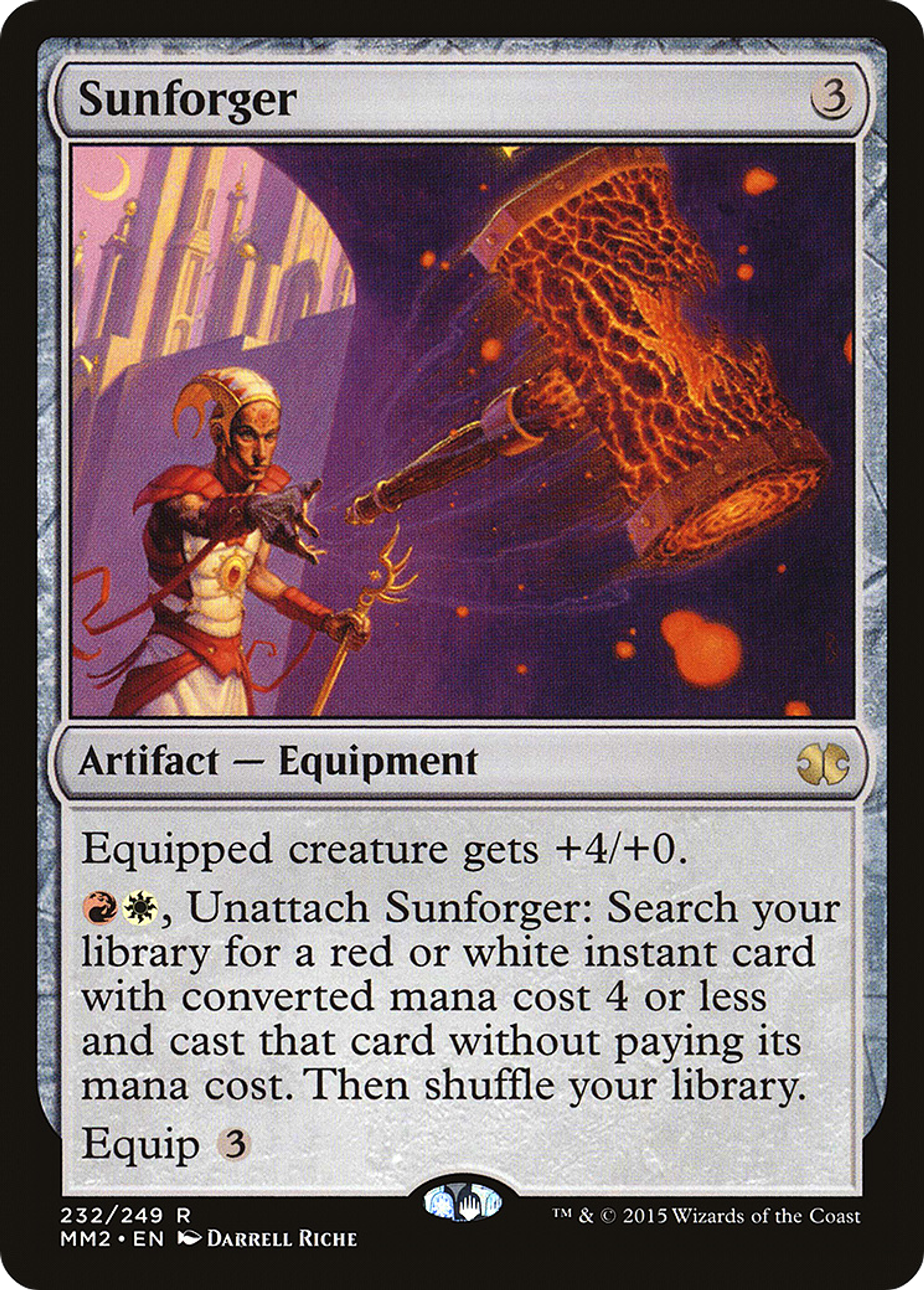 Sunforger — Modern Masters 2015 — Magic: The Gathering