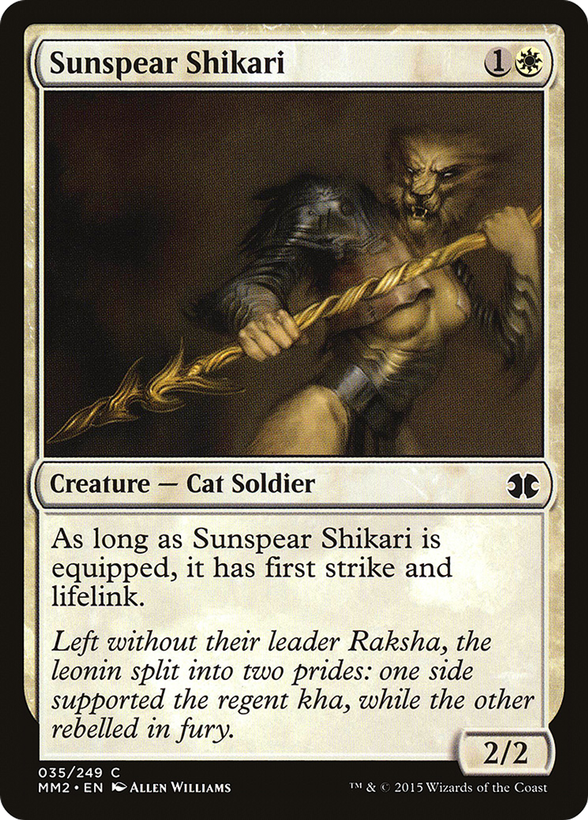 Sunspear Shikari — Modern Masters 2015 — Magic: The Gathering