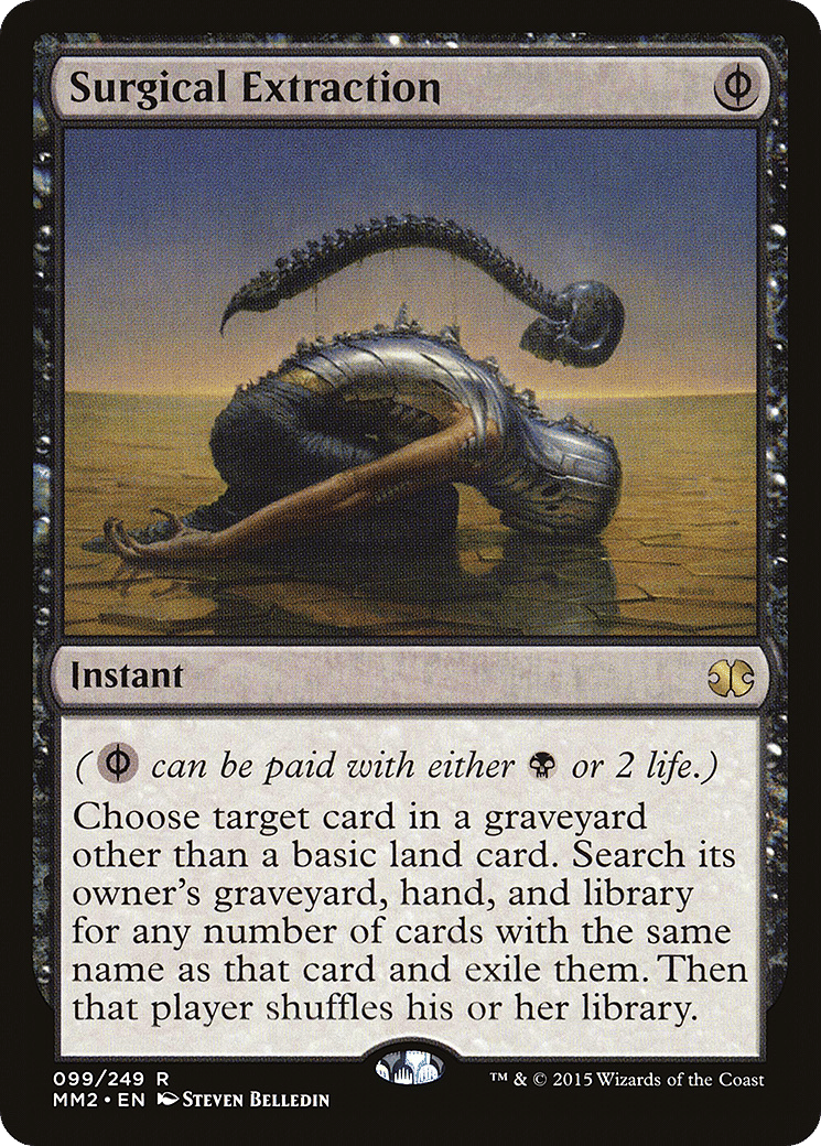 Surgical Extraction — Modern Masters 2015 — Magic: The Gathering