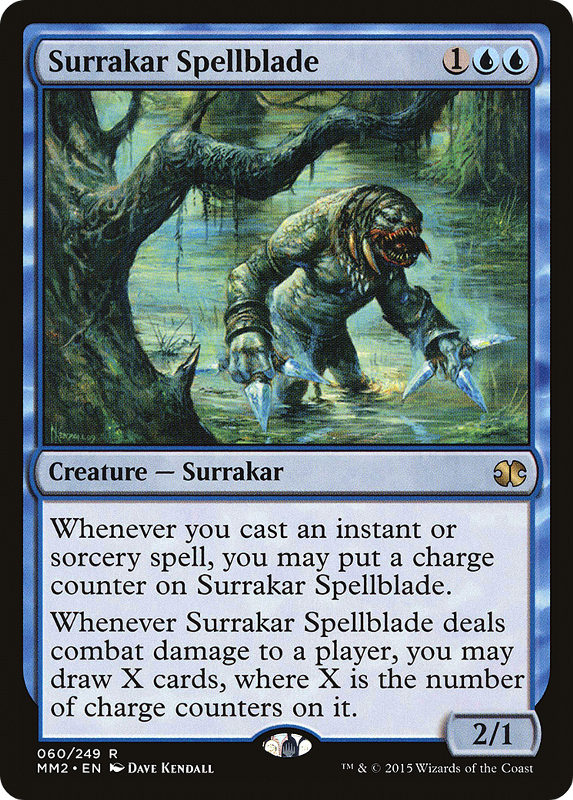 Surrakar Spellblade — Modern Masters 2015 — Magic: The Gathering