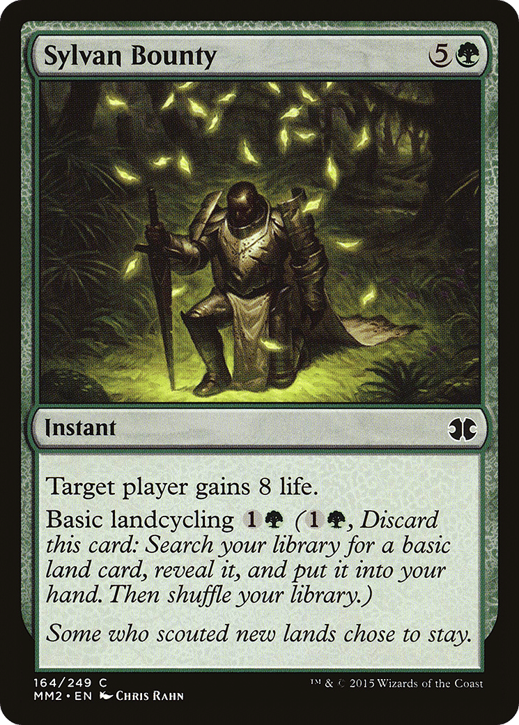 Sylvan Bounty — Modern Masters 2015 — Magic: The Gathering