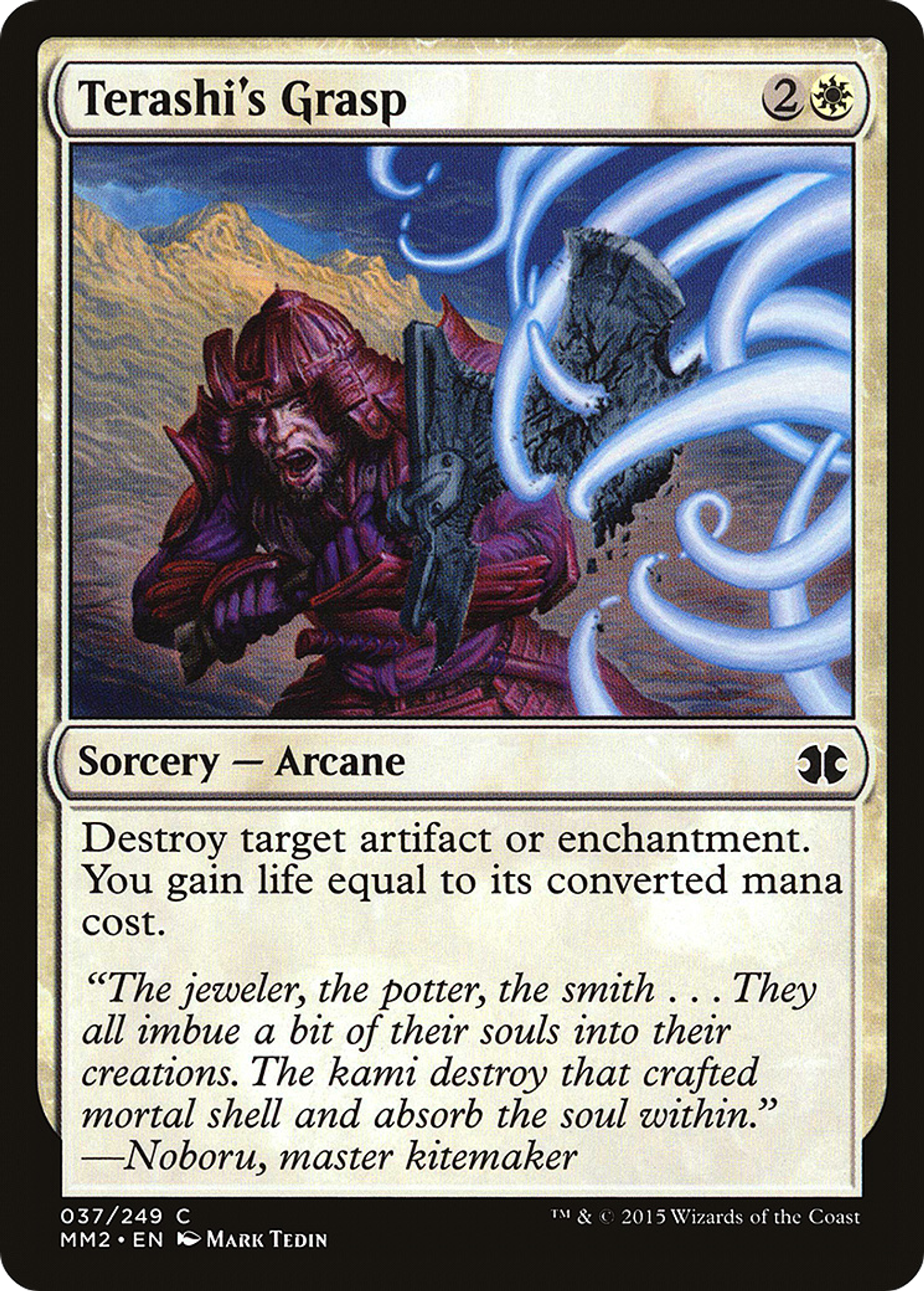 Terashi's Grasp — Modern Masters 2015 — Magic: The Gathering