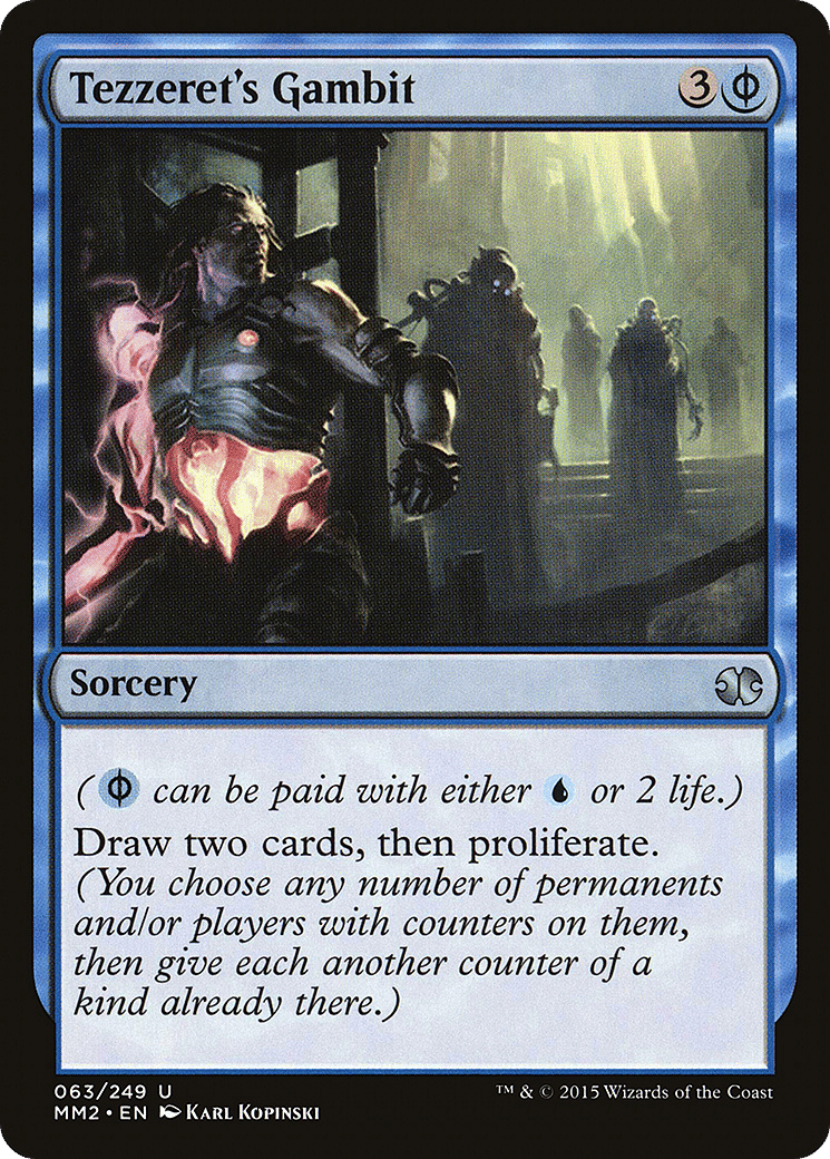 Tezzeret's Gambit — Modern Masters 2015 — Magic: The Gathering