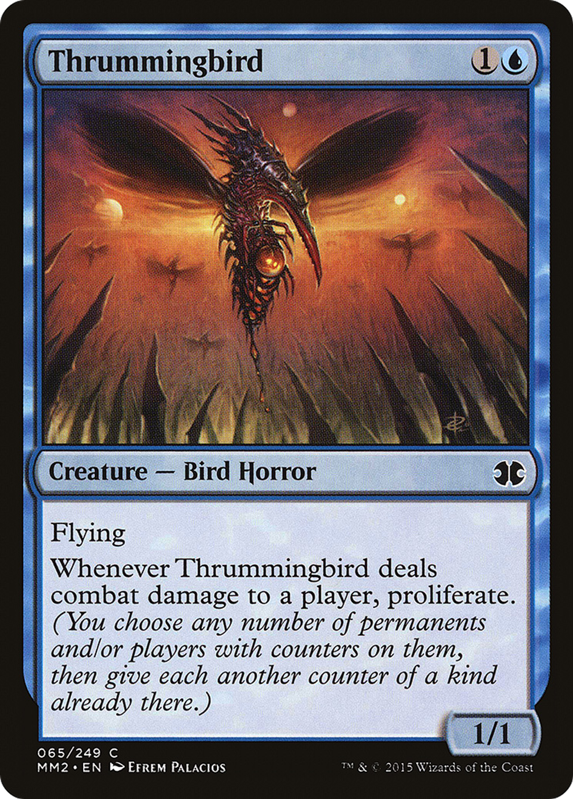 Thrummingbird — Modern Masters 2015 — Magic: The Gathering