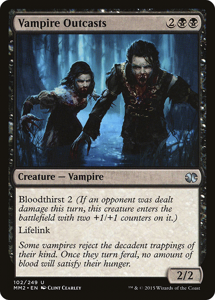 Vampire Outcasts — Modern Masters 2015 — Magic: The Gathering
