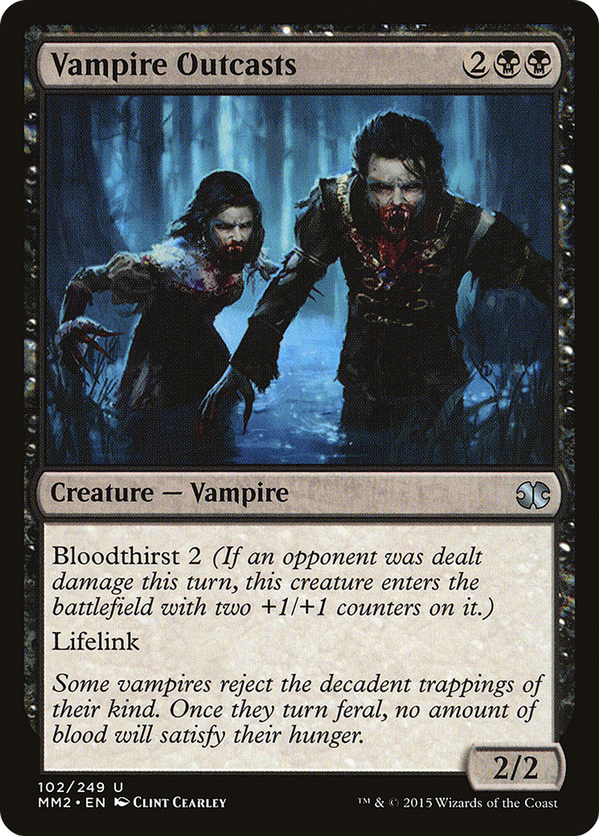 Vampire Outcasts — Modern Masters 2015 — Magic: The Gathering