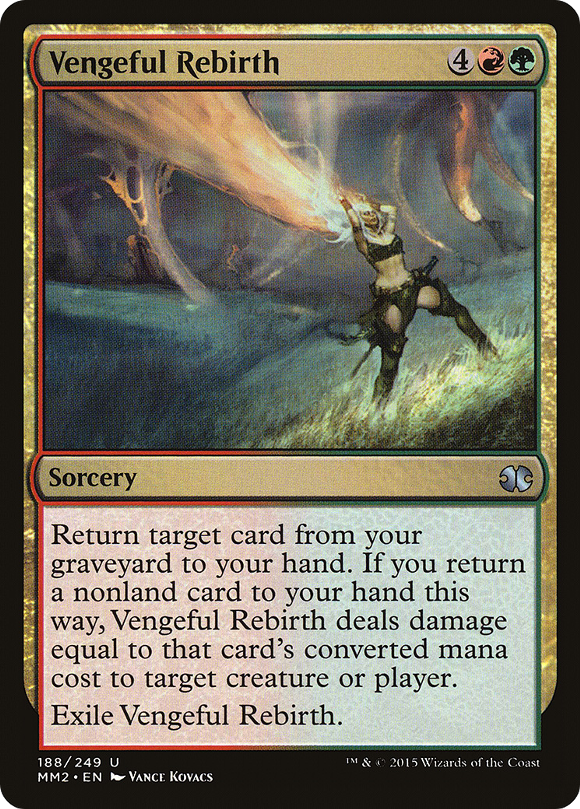 Vengeful Rebirth — Modern Masters 2015 — Magic: The Gathering