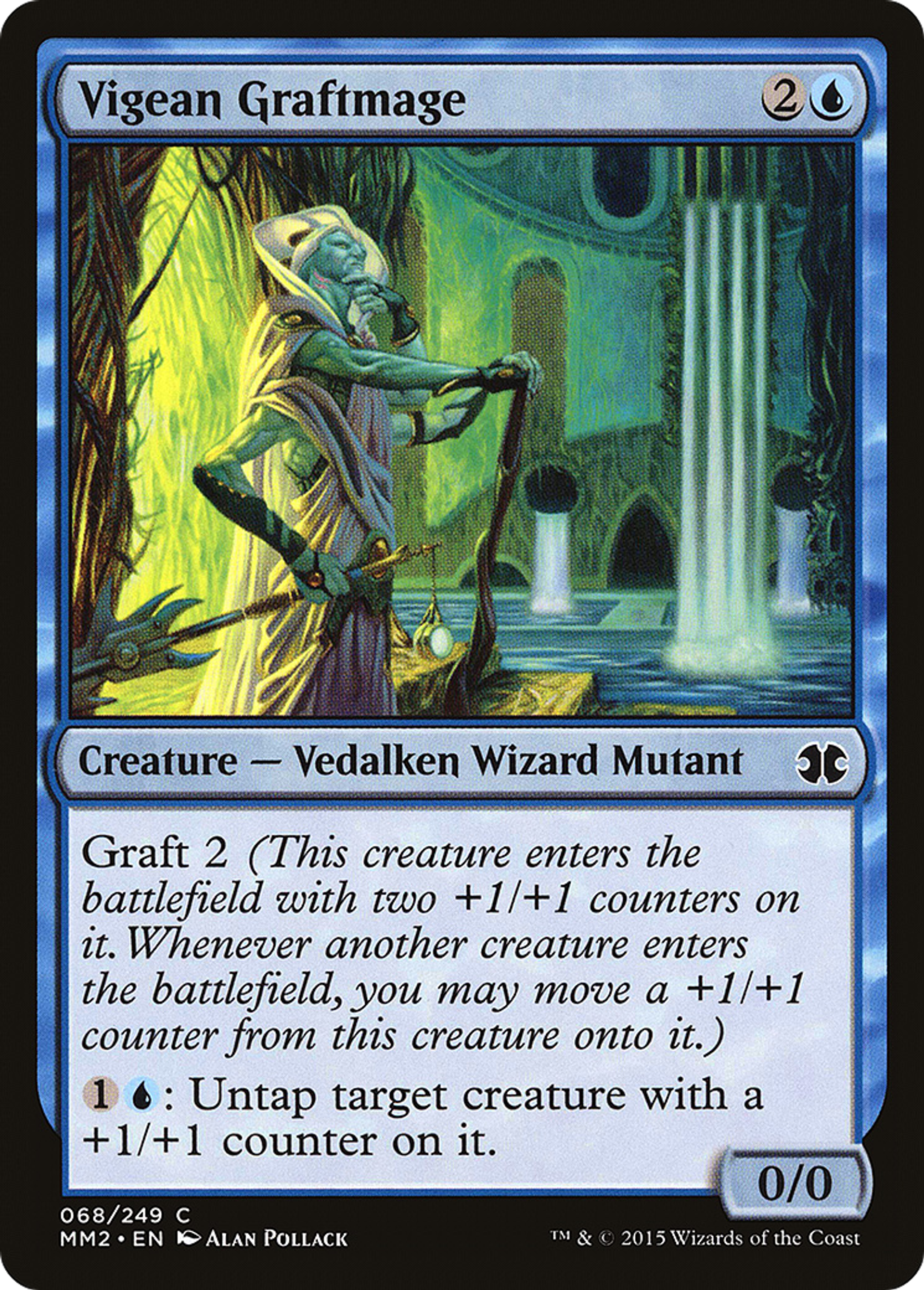 Vigean Graftmage — Modern Masters 2015 — Magic: The Gathering
