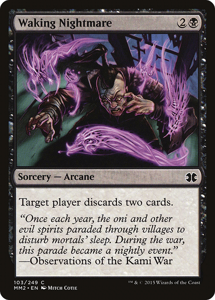 Waking Nightmare — Modern Masters 2015 — Magic: The Gathering