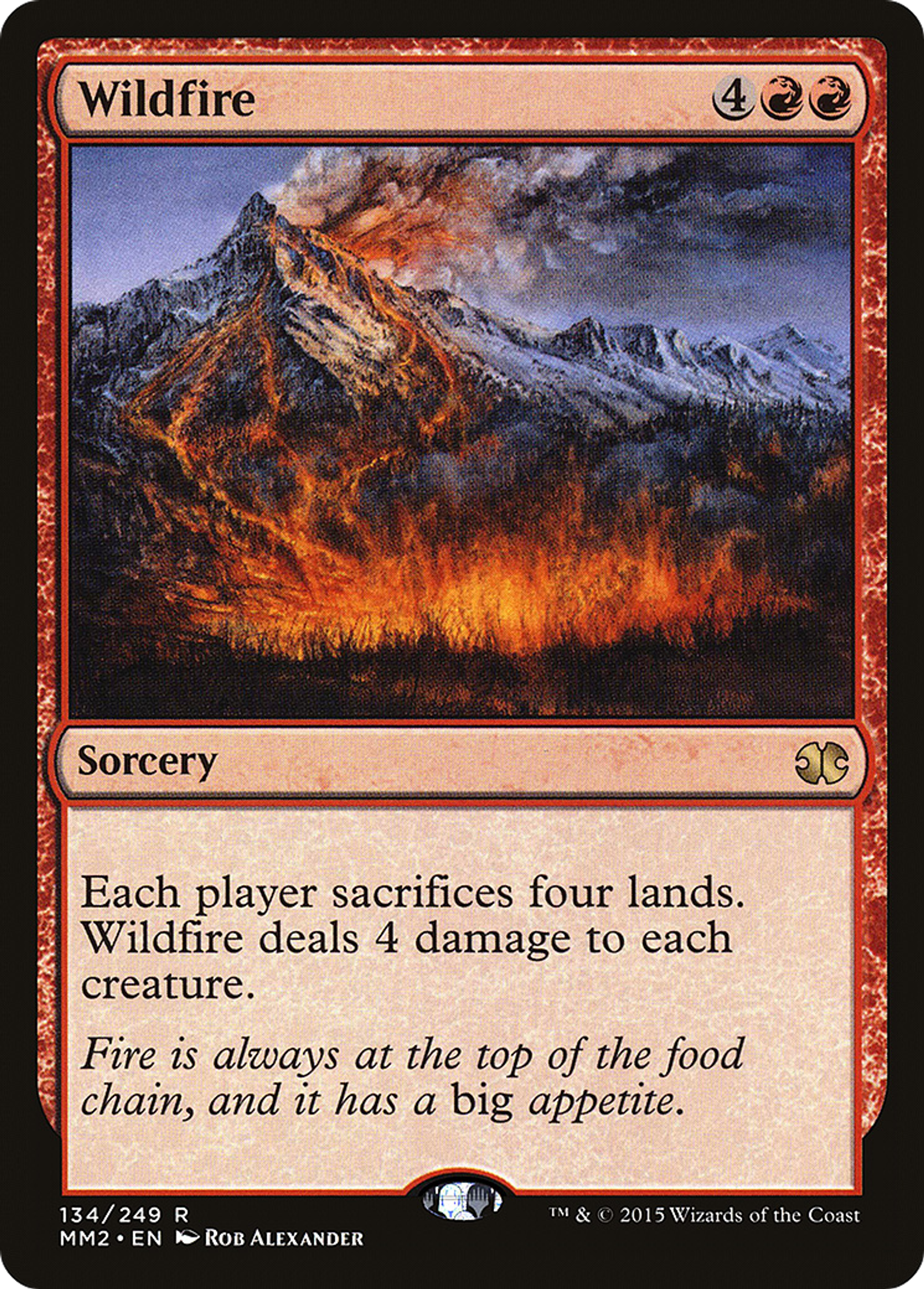 Wildfire — Modern Masters 2015 — Magic: The Gathering