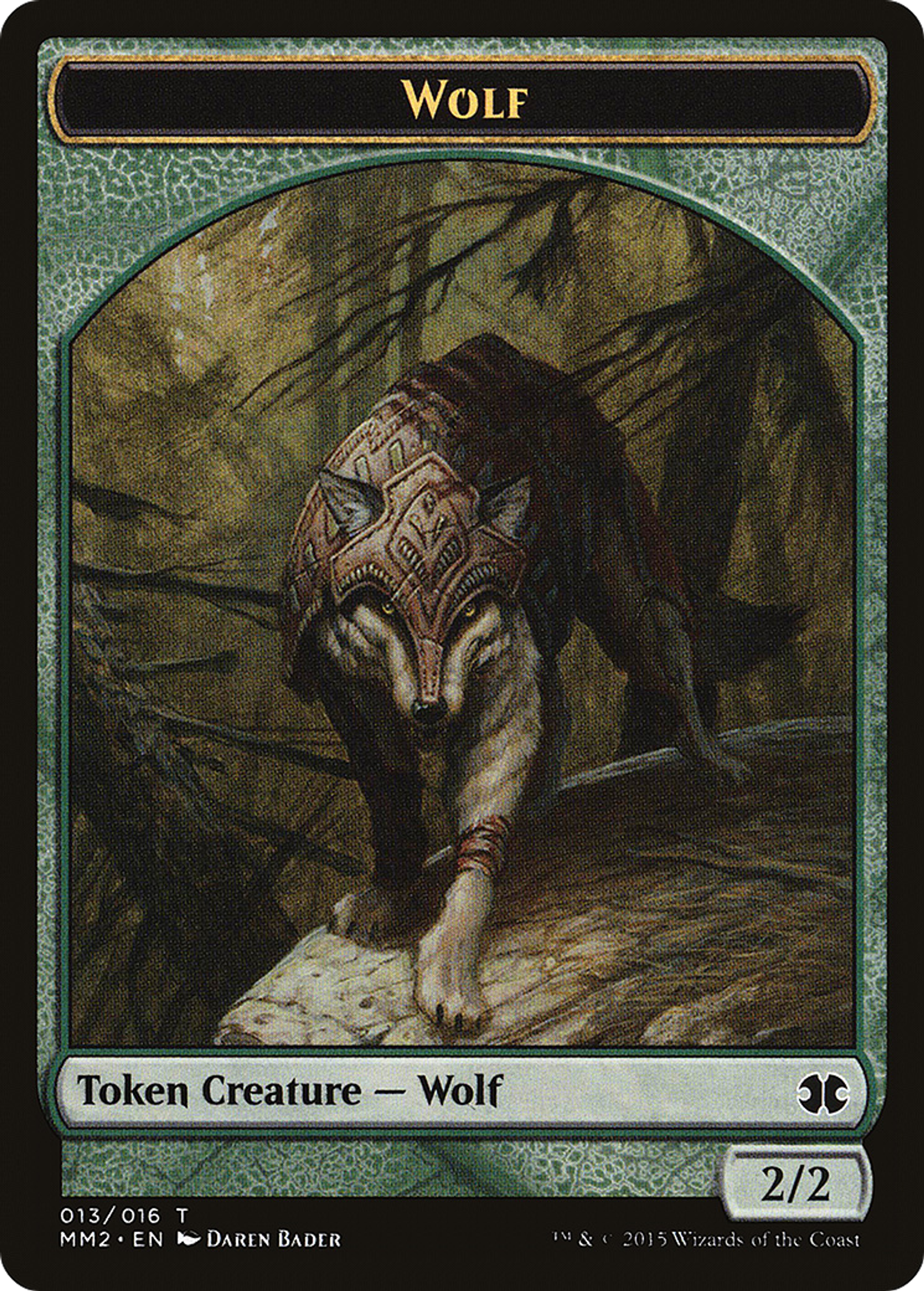 Wolf — Modern Masters 2015 — Magic: The Gathering