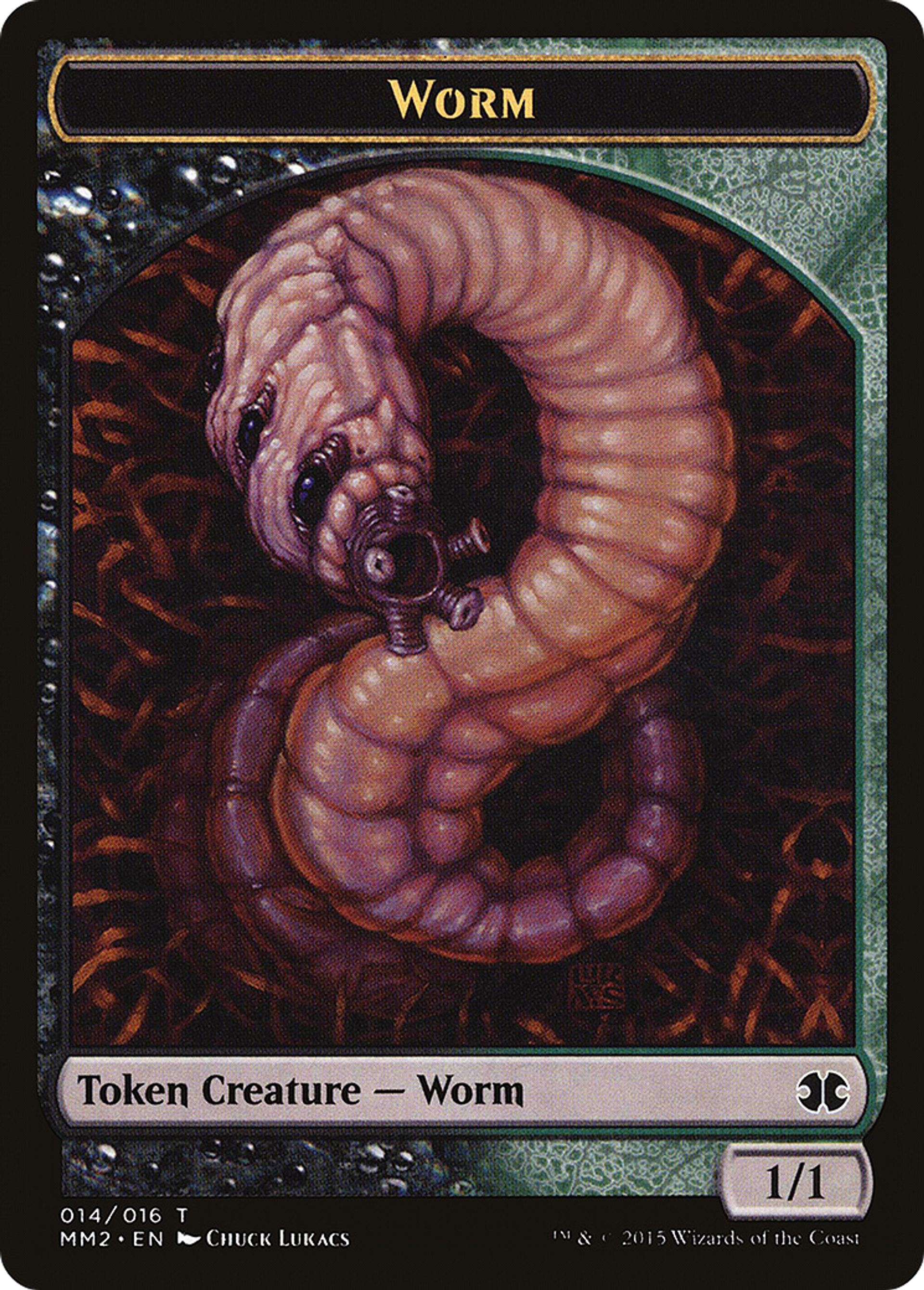 Worm — Modern Masters 2015 — Magic: The Gathering