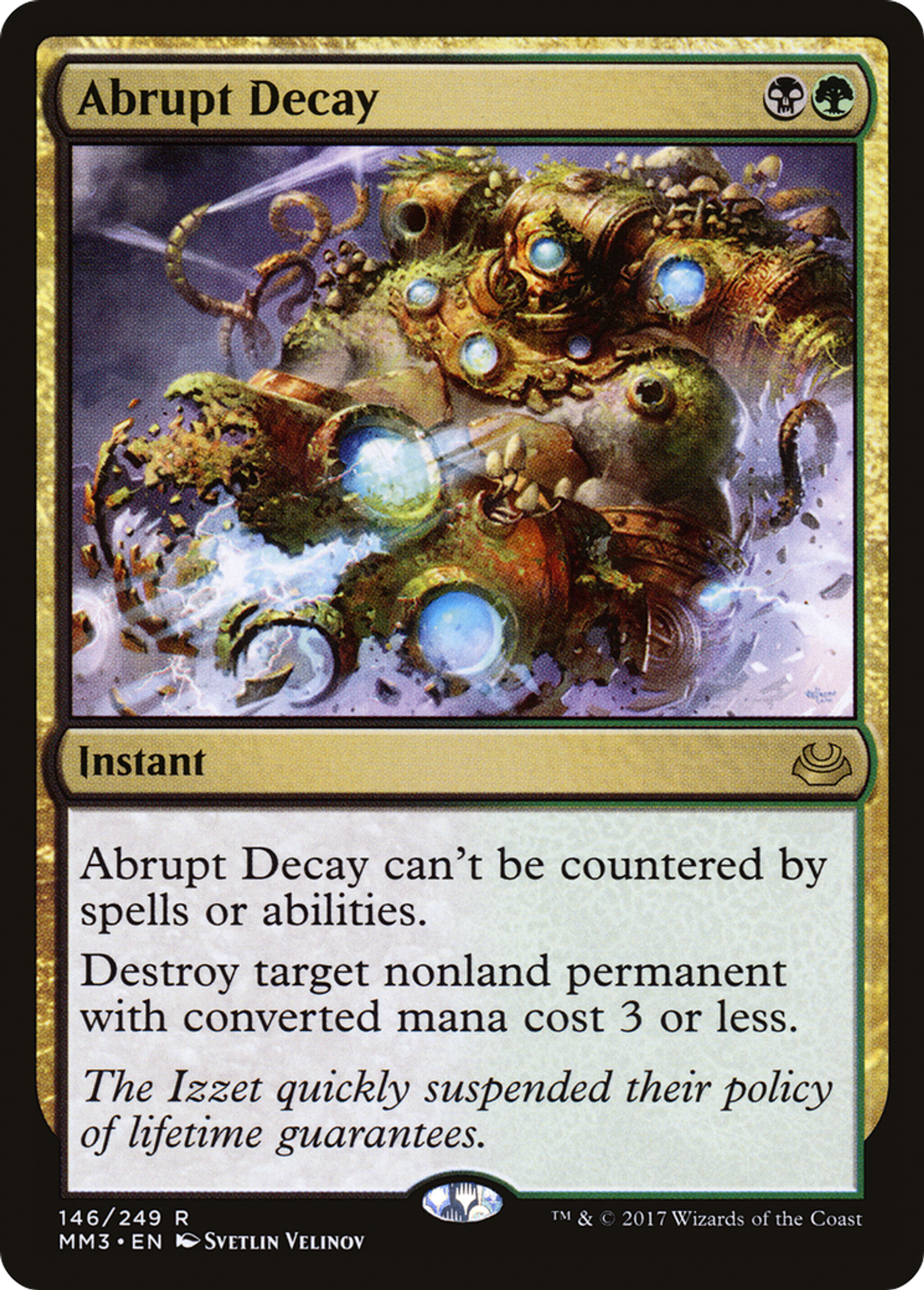 Abrupt Decay — Modern Masters 2017 — Magic: The Gathering