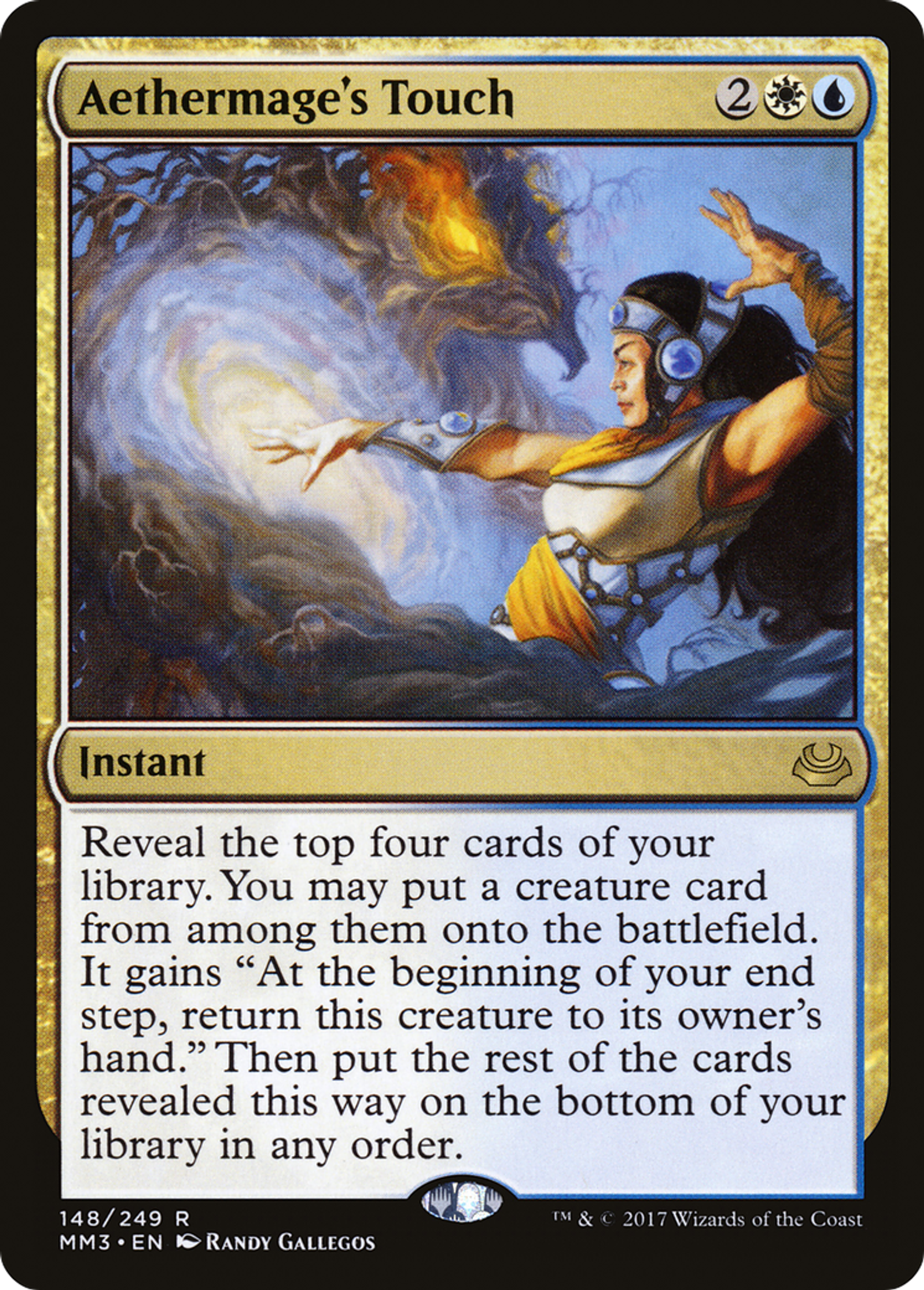 Aethermage's Touch — Modern Masters 2017 — Magic: The Gathering