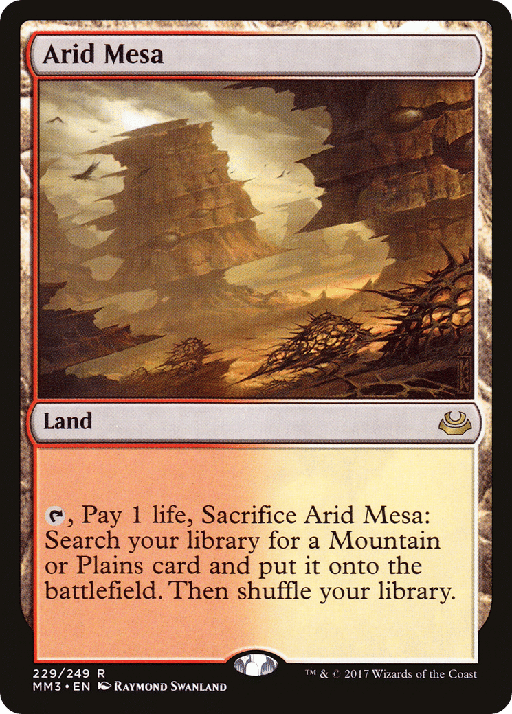Arid Mesa — Modern Masters 2017 — Magic: The Gathering