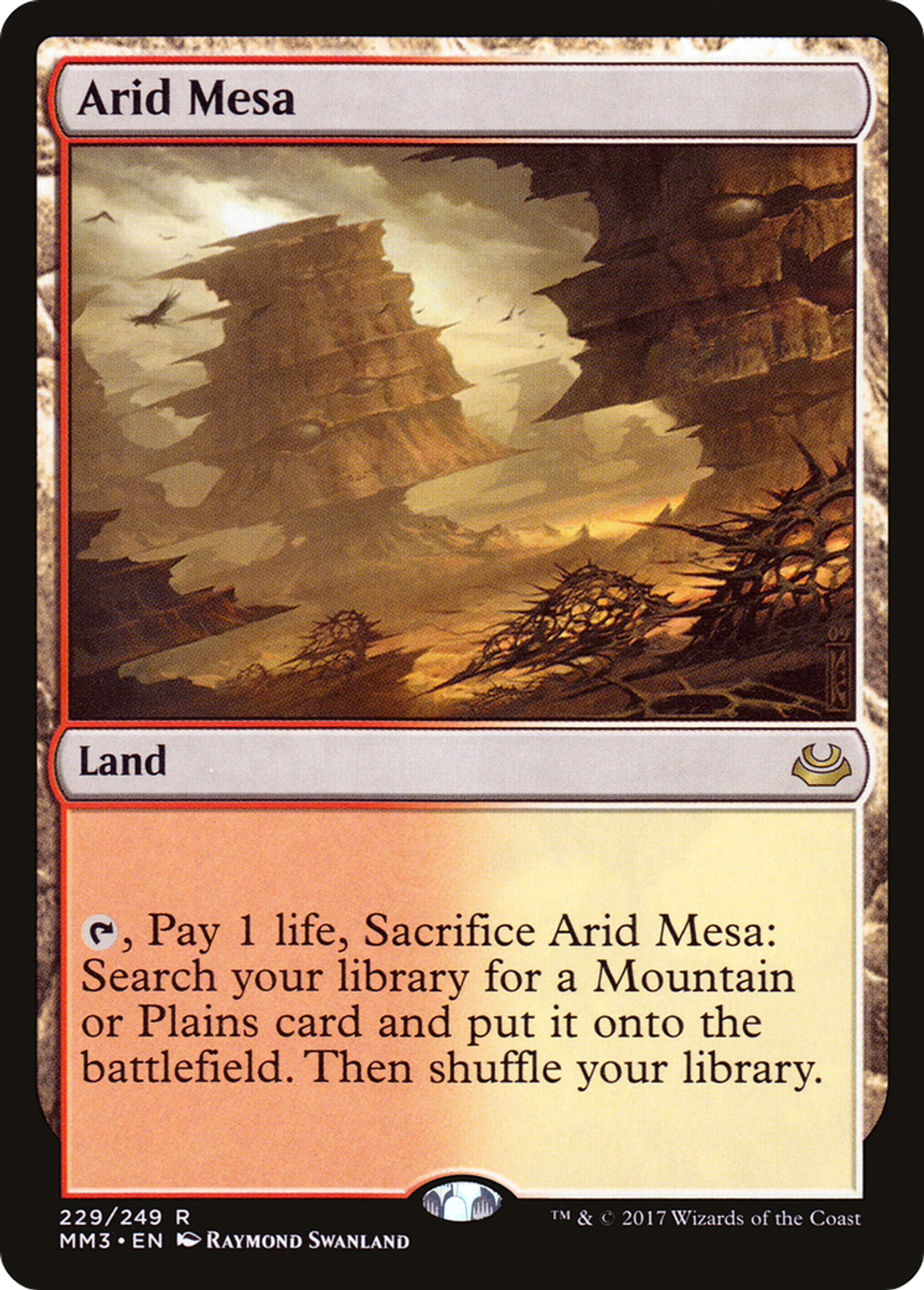 Arid Mesa — Modern Masters 2017 — Magic: The Gathering