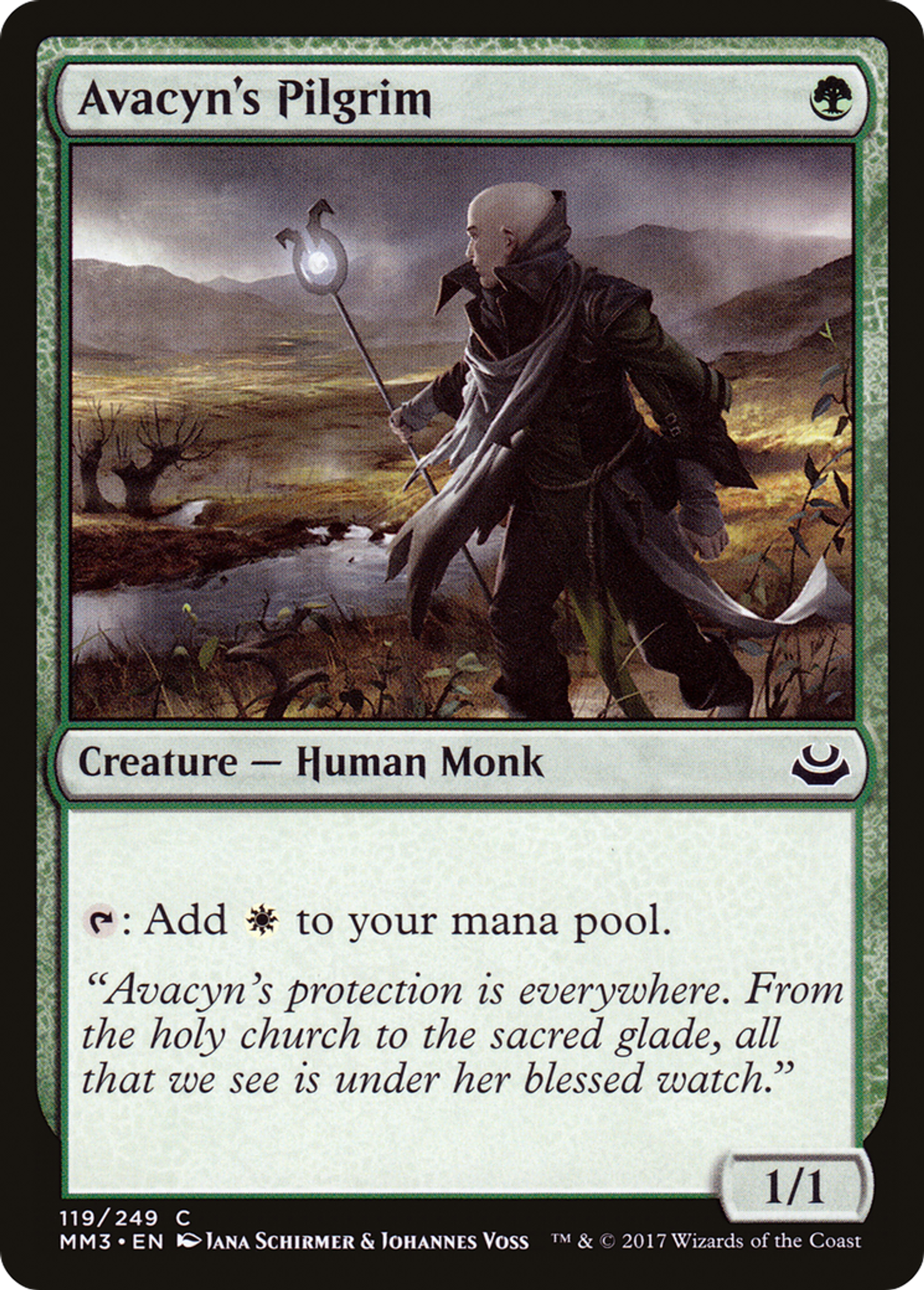 Avacyn's Pilgrim — Modern Masters 2017 — Magic: The Gathering