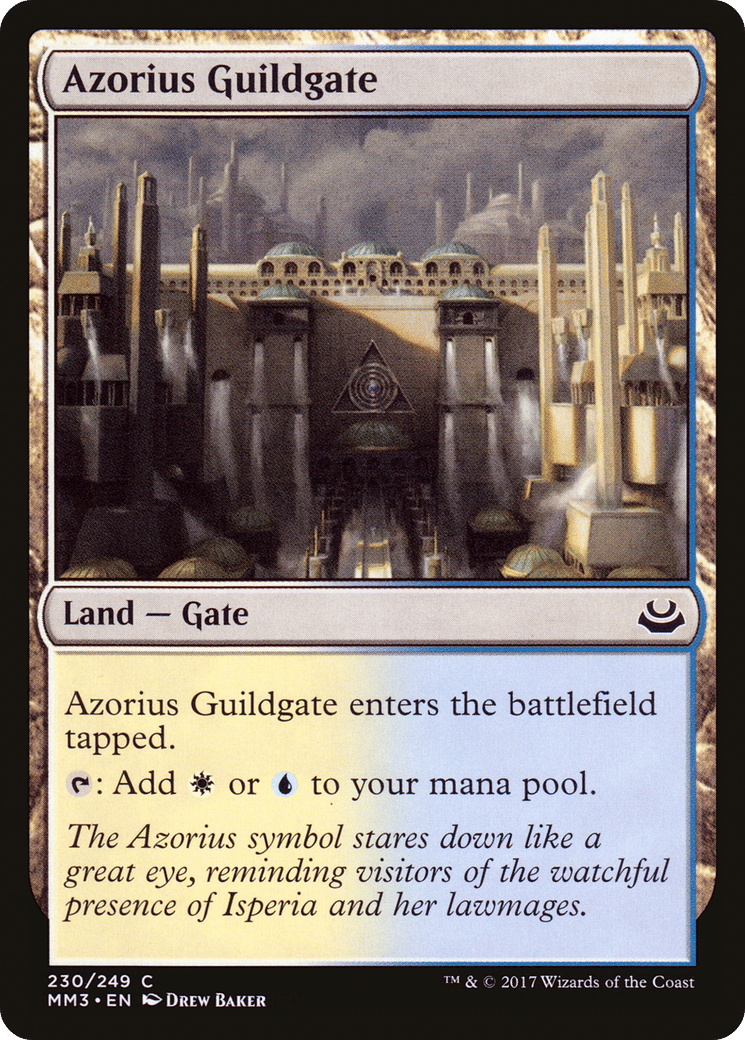 Azorius Guildgate — Modern Masters 2017 — Magic: The Gathering