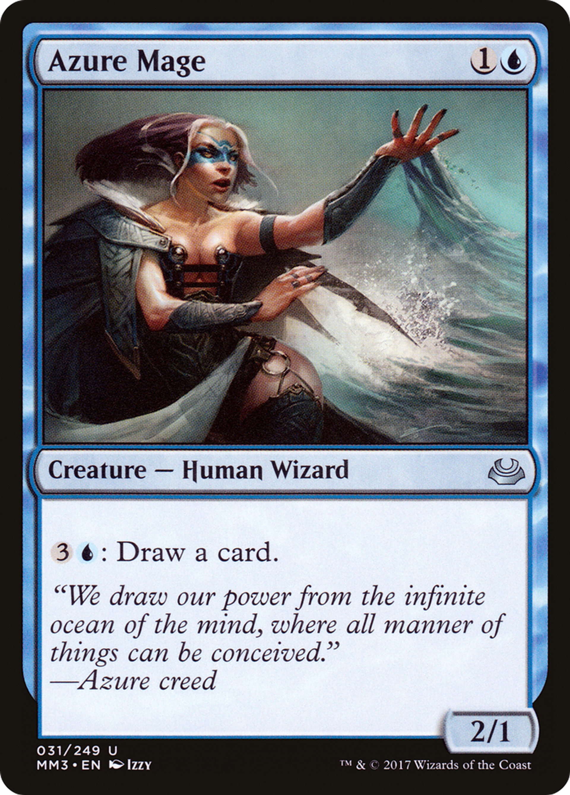 Azure Mage — Modern Masters 2017 — Magic: The Gathering