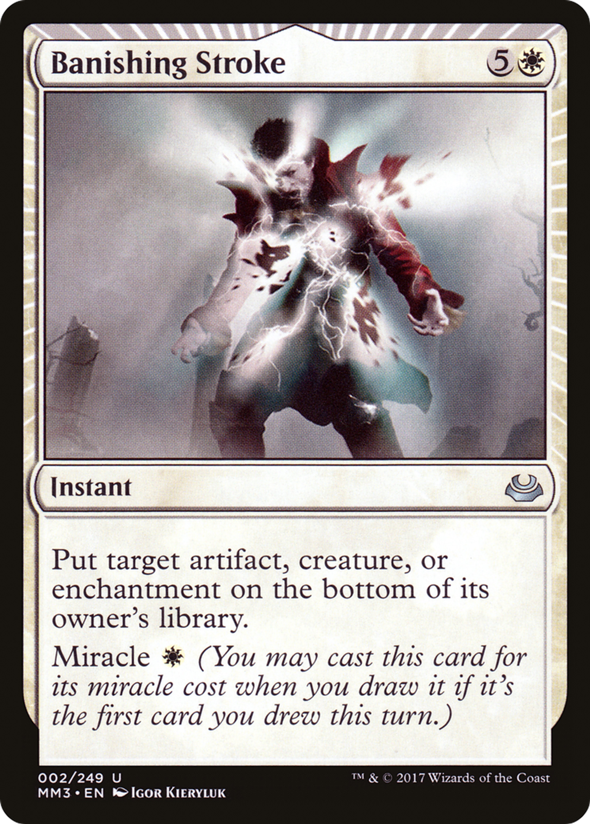Banishing Stroke — Modern Masters 2017 — Magic: The Gathering
