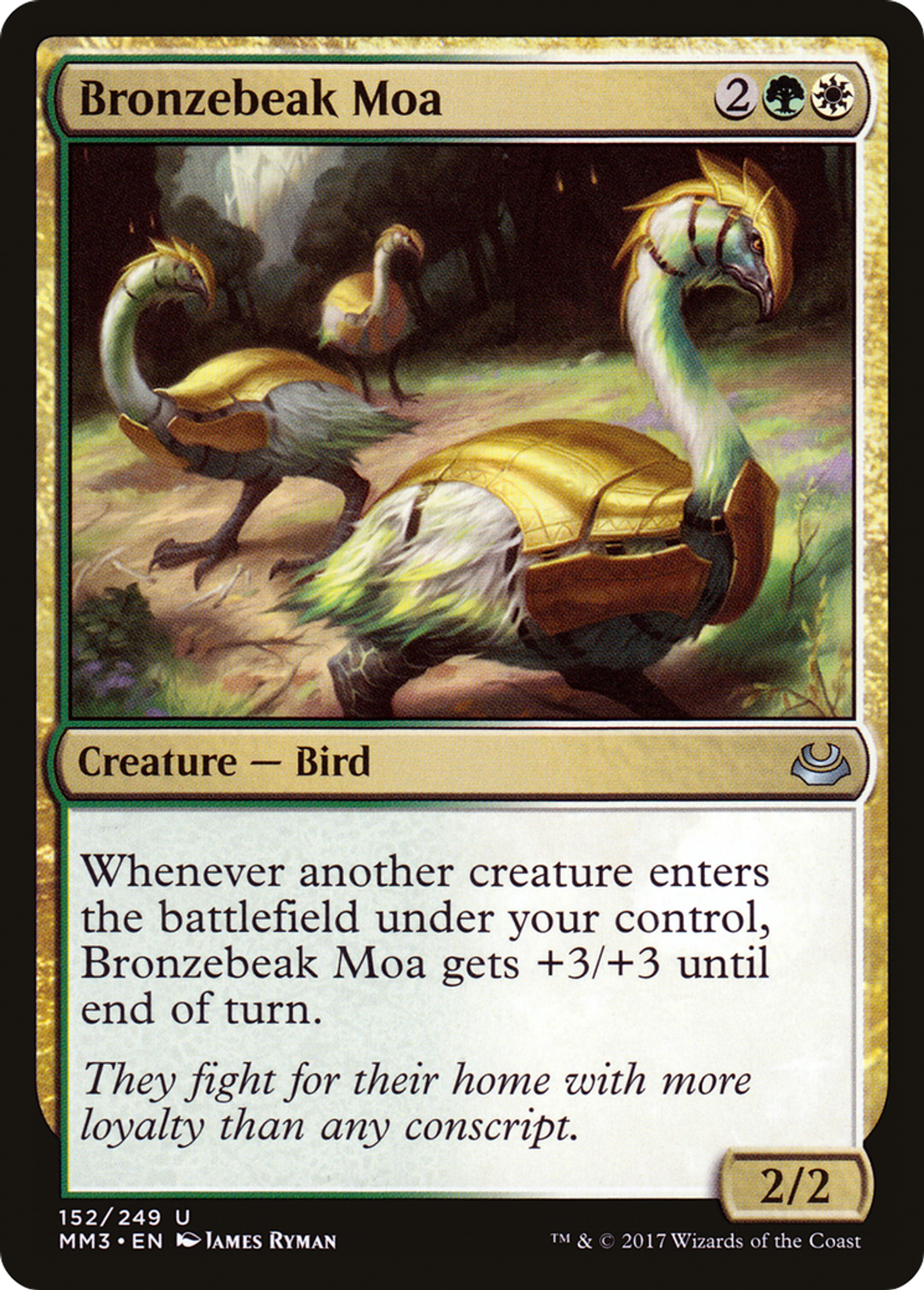 Bronzebeak Moa — Modern Masters 2017 — Magic: The Gathering