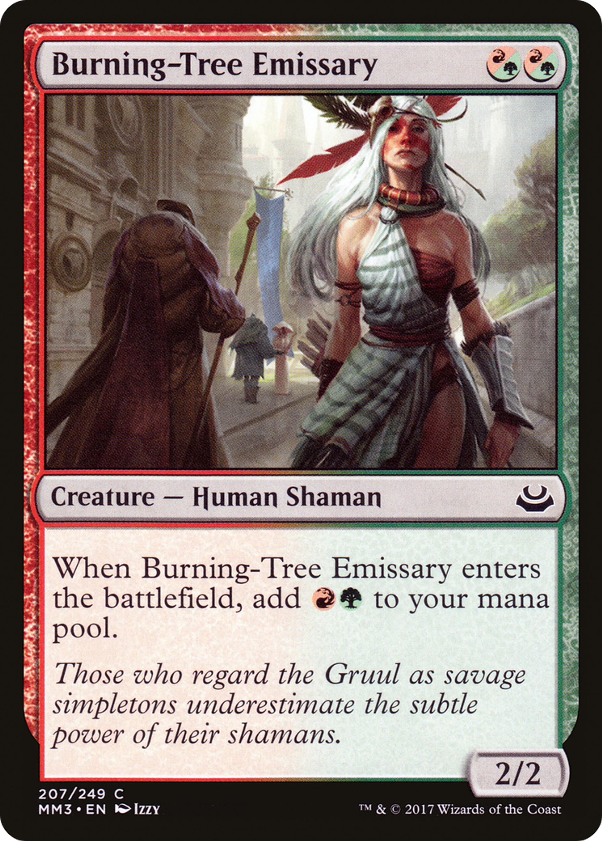 Burning-Tree Emissary — Modern Masters 2017 — Magic: The Gathering