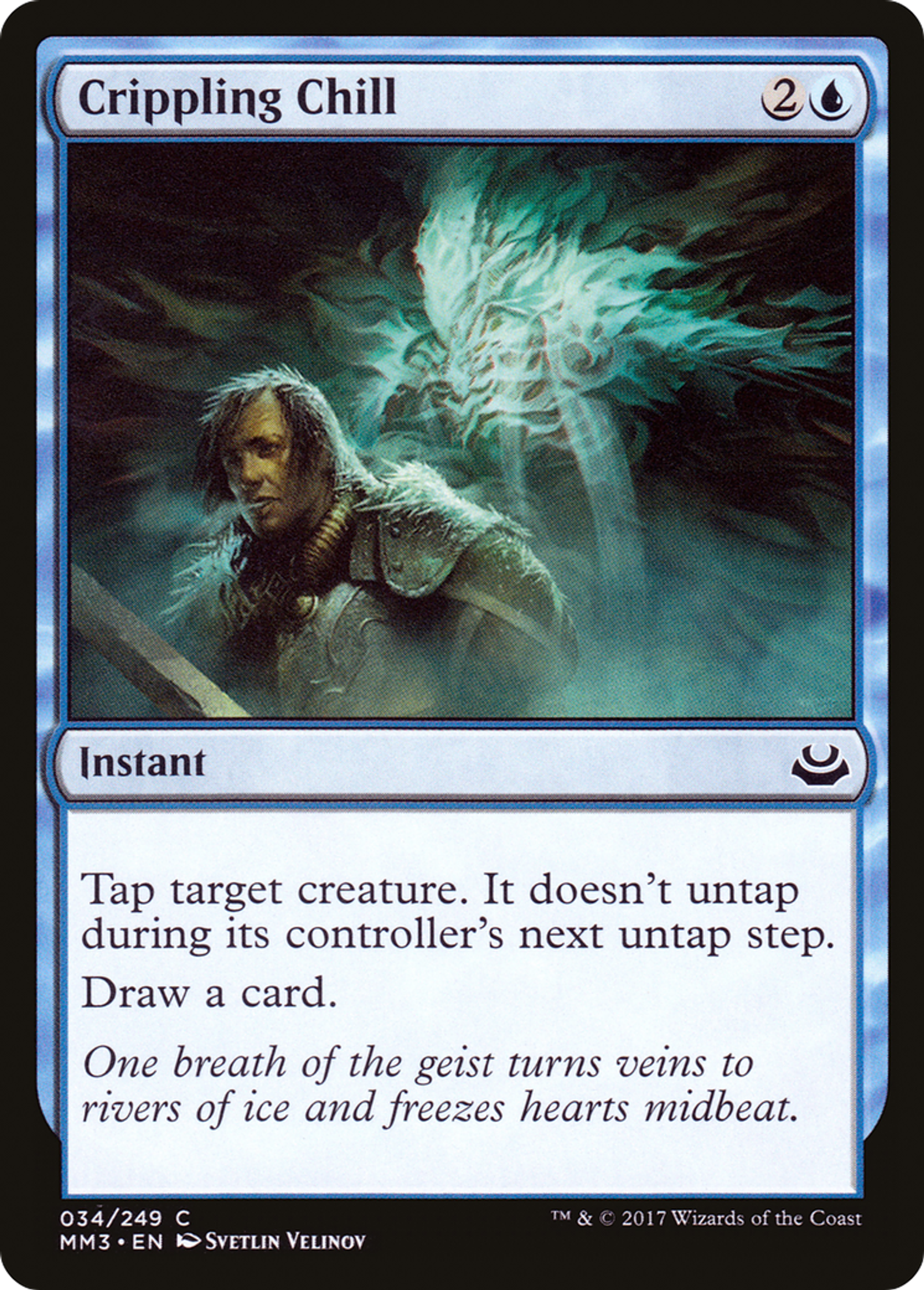 Crippling Chill — Modern Masters 2017 — Magic: The Gathering