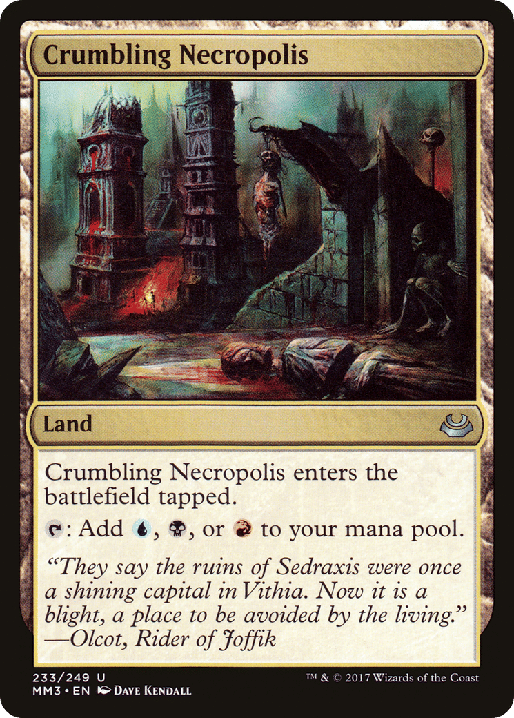 Crumbling Necropolis — Modern Masters 2017 — Magic: The Gathering