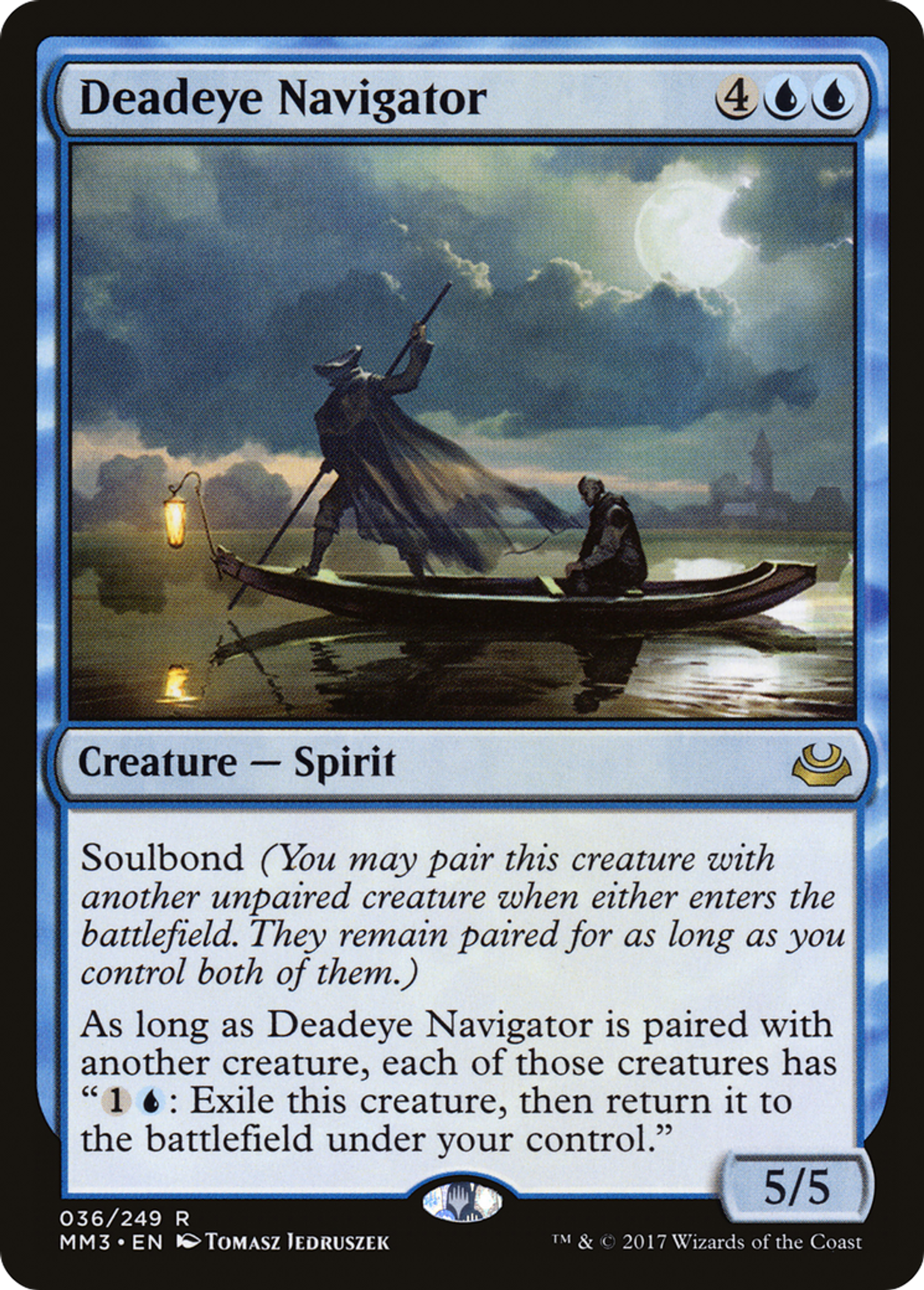 Deadeye Navigator — Modern Masters 2017 — Magic: The Gathering