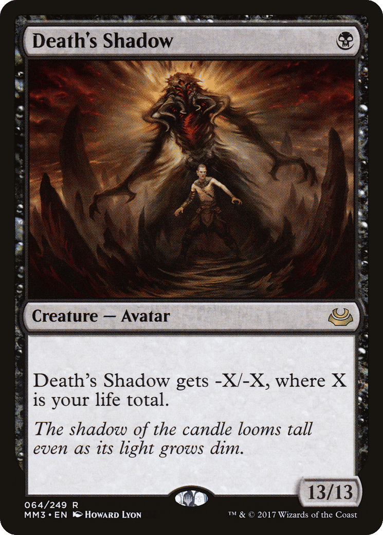 Death's Shadow — Modern Masters 2017 — Magic: The Gathering