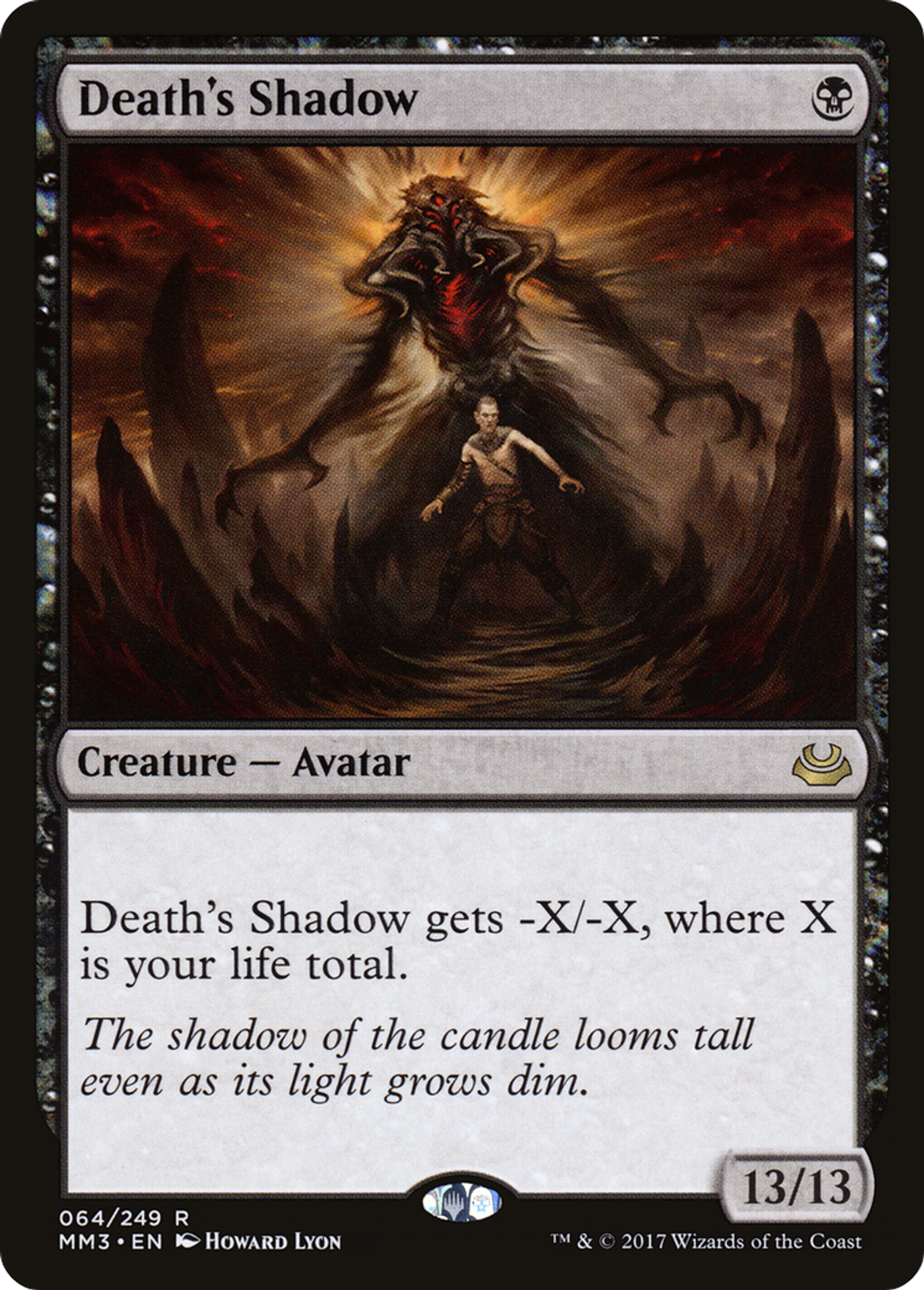 Death's Shadow — Modern Masters 2017 — Magic: The Gathering