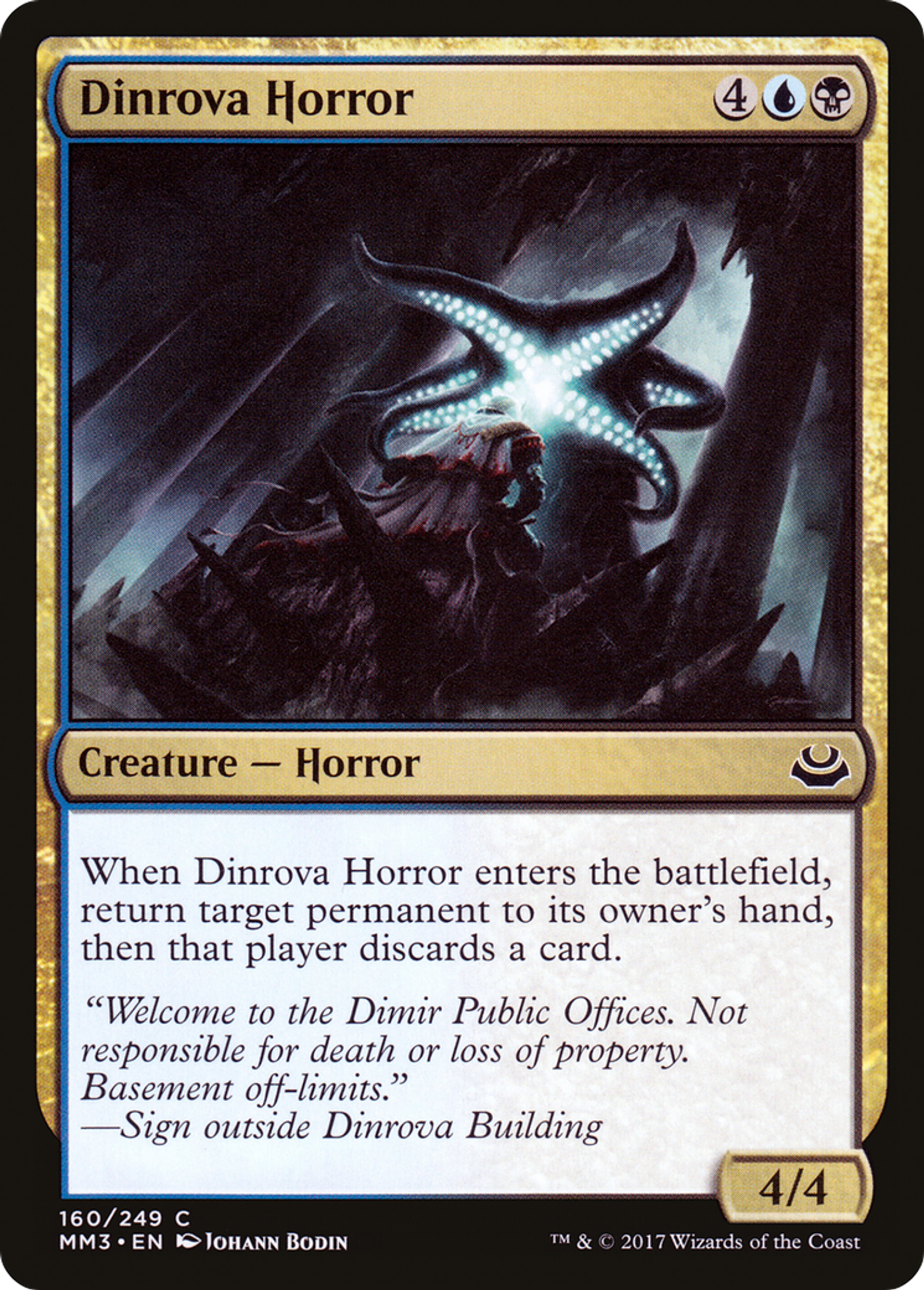 Dinrova Horror — Modern Masters 2017 — Magic: The Gathering