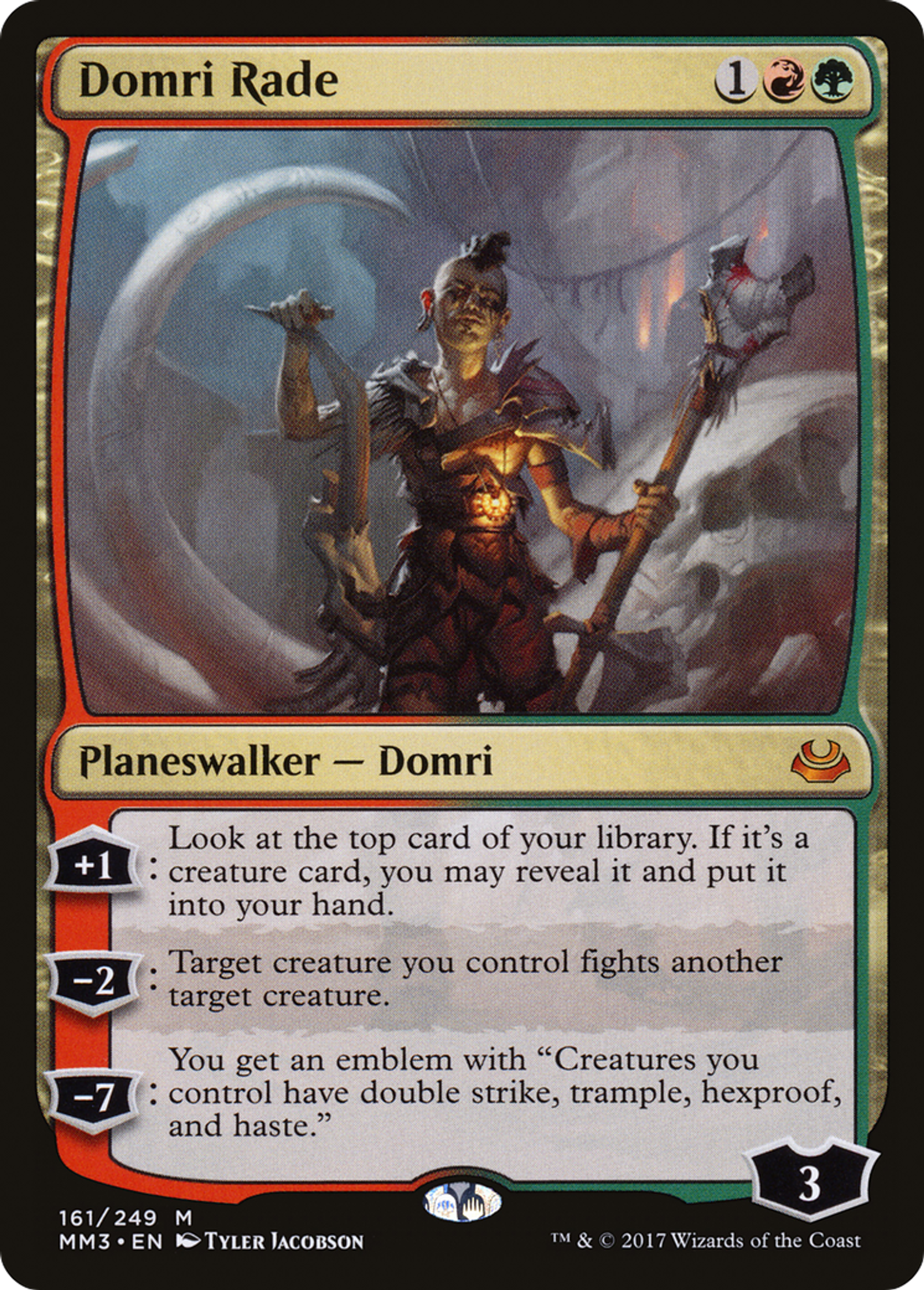 Domri Rade — Modern Masters 2017 — Magic: The Gathering