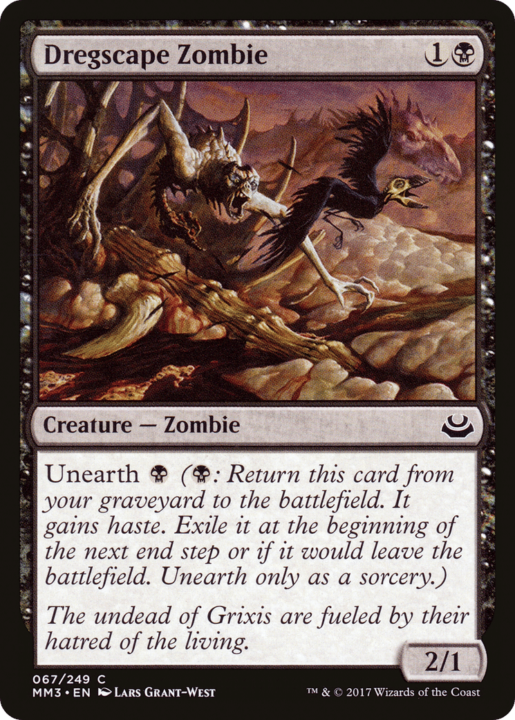 Dregscape Zombie — Modern Masters 2017 — Magic: The Gathering