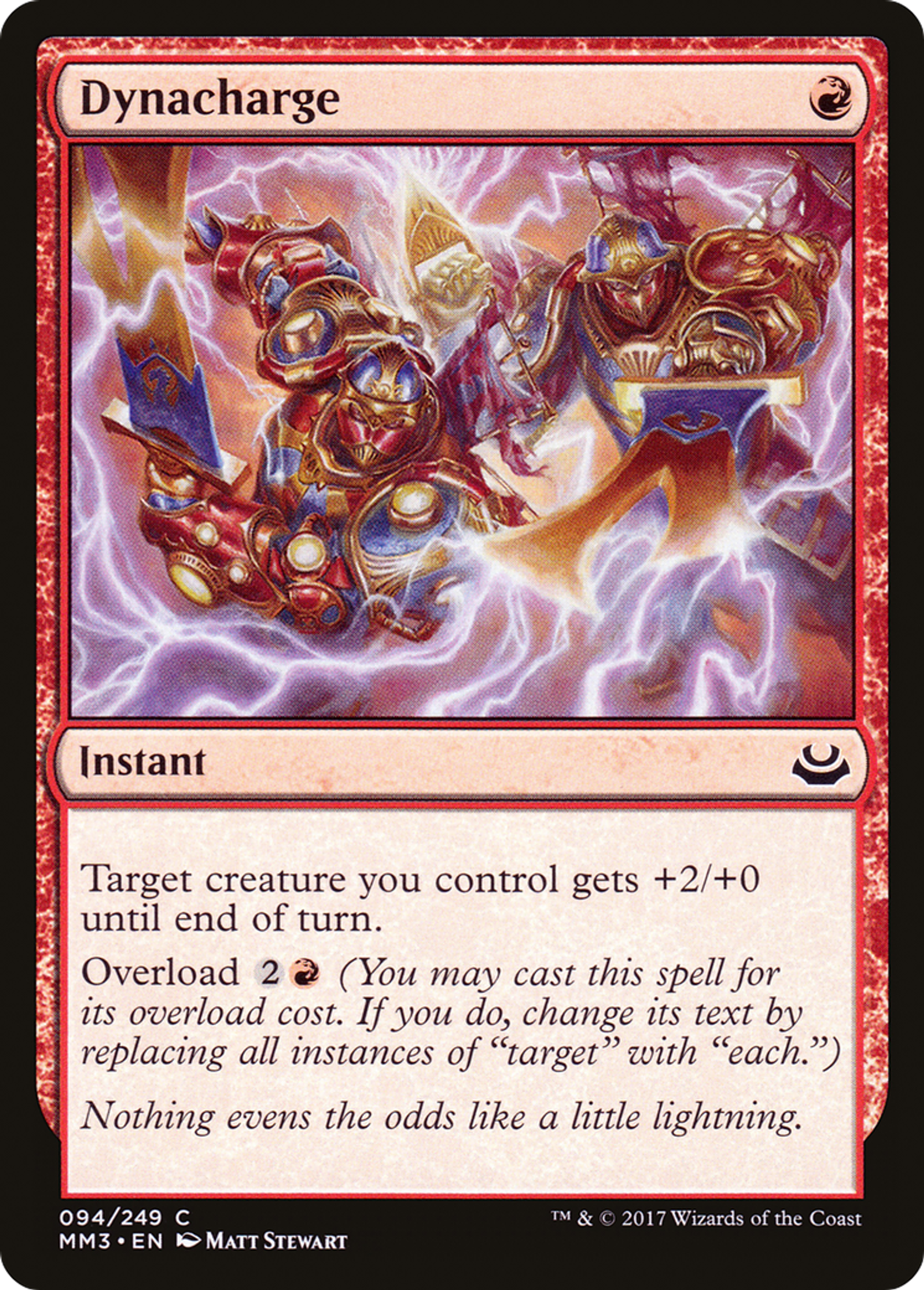 Dynacharge — Modern Masters 2017 — Magic: The Gathering