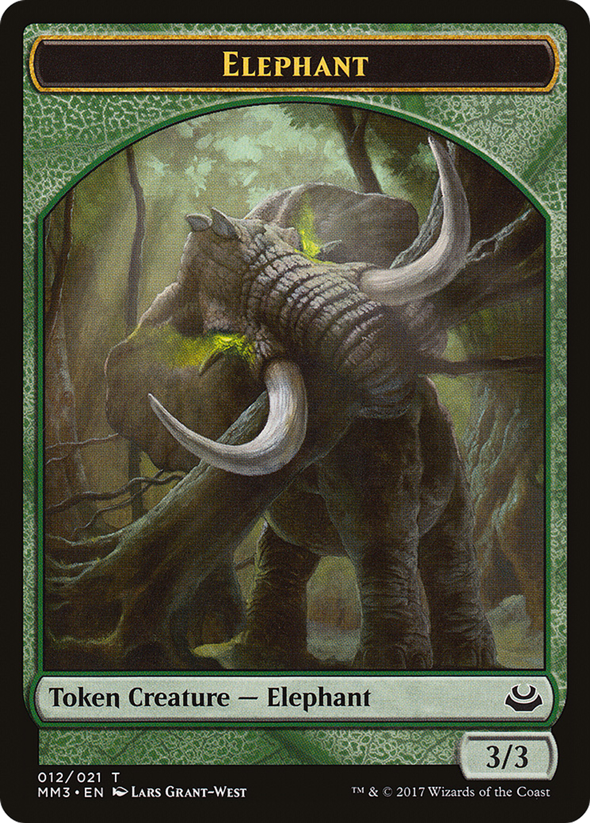 Elephant — Modern Masters 2017 — Magic: The Gathering