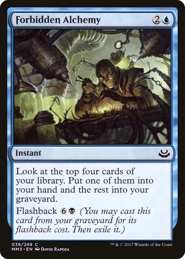 Forbidden Alchemy — Modern Masters 2017 — Magic: The Gathering