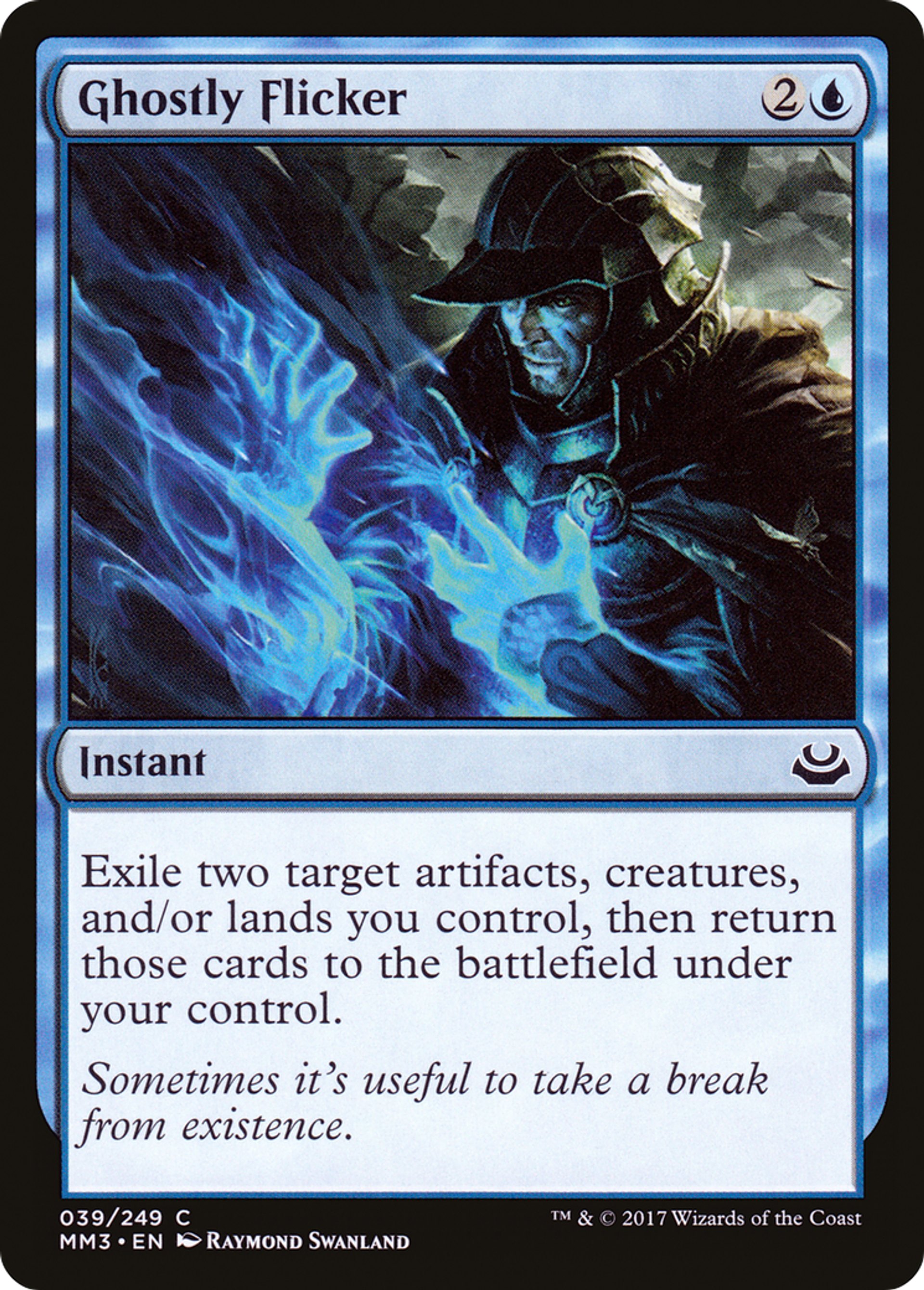 Ghostly Flicker — Modern Masters 2017 — Magic: The Gathering