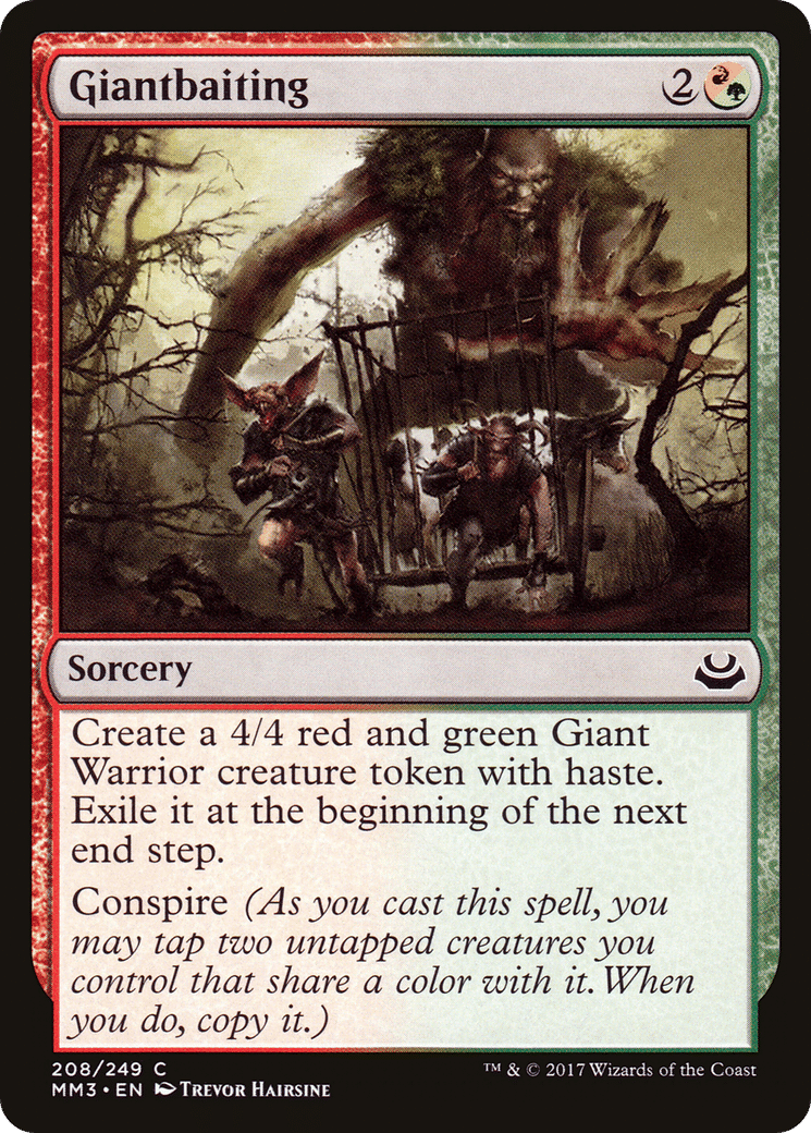 Giantbaiting — Modern Masters 2017 — Magic: The Gathering
