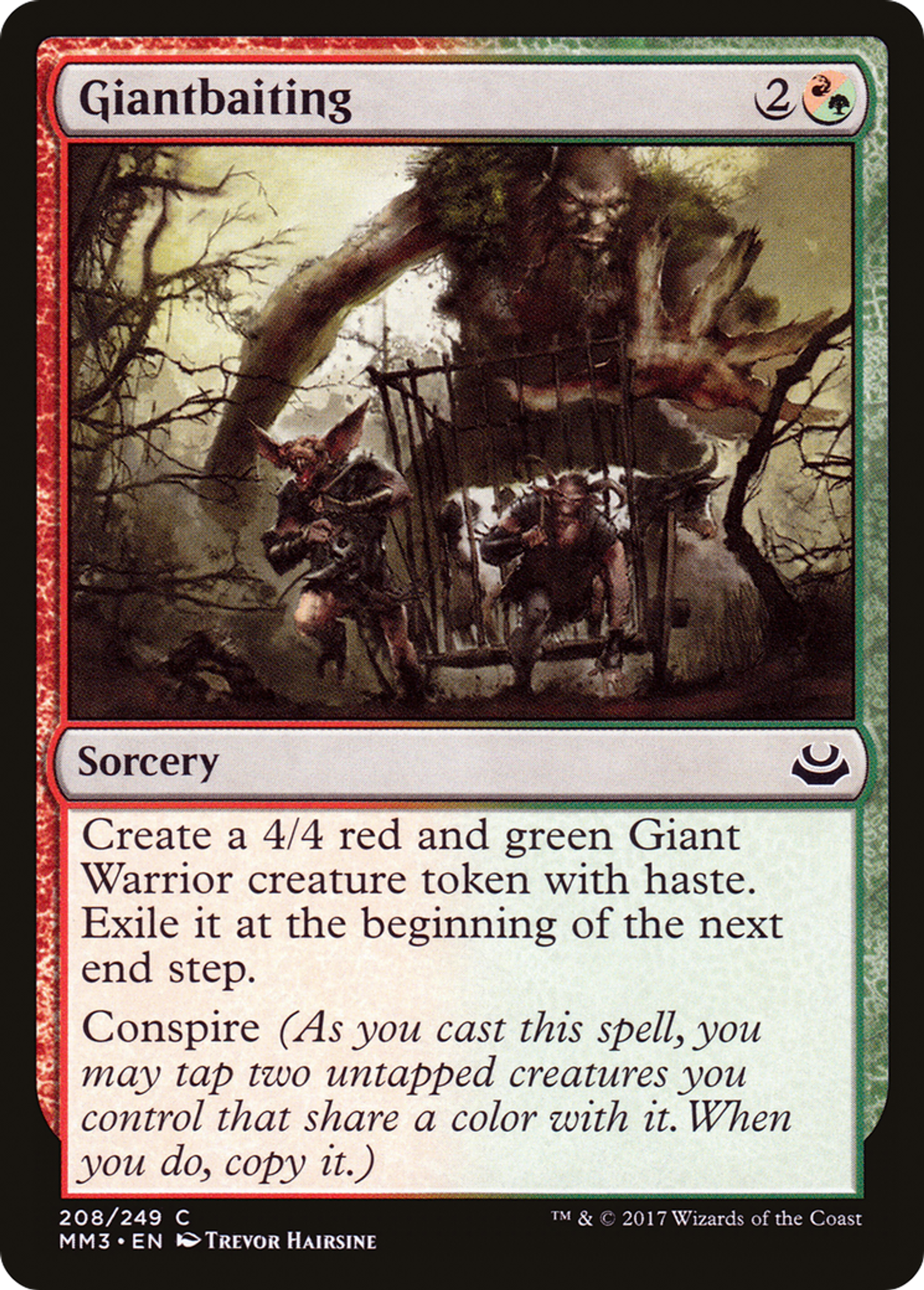 Giantbaiting — Modern Masters 2017 — Magic: The Gathering
