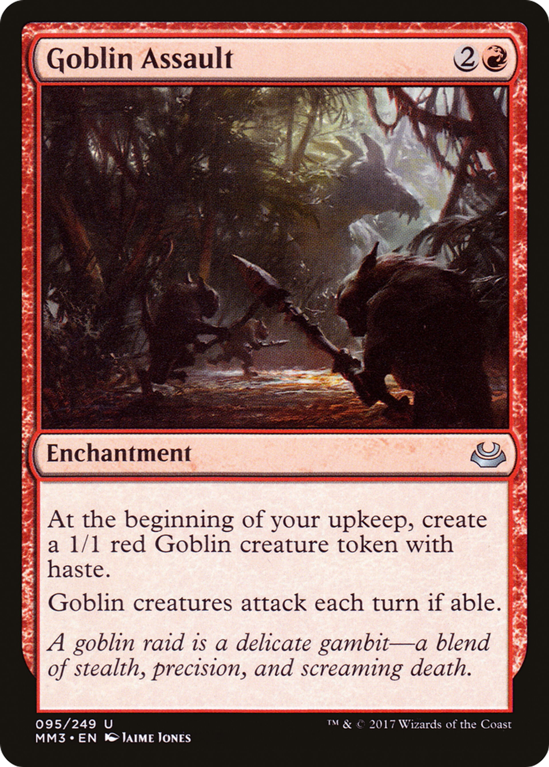Goblin Assault — Modern Masters 2017 — Magic: The Gathering