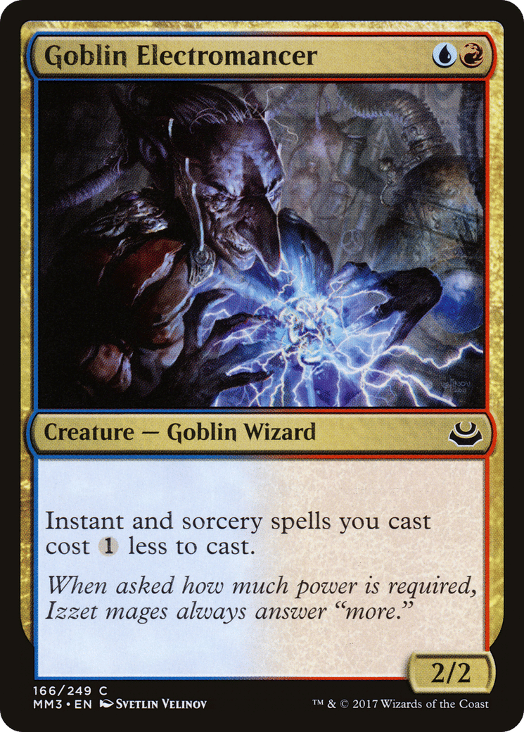 Goblin Electromancer — Modern Masters 2017 — Magic: The Gathering