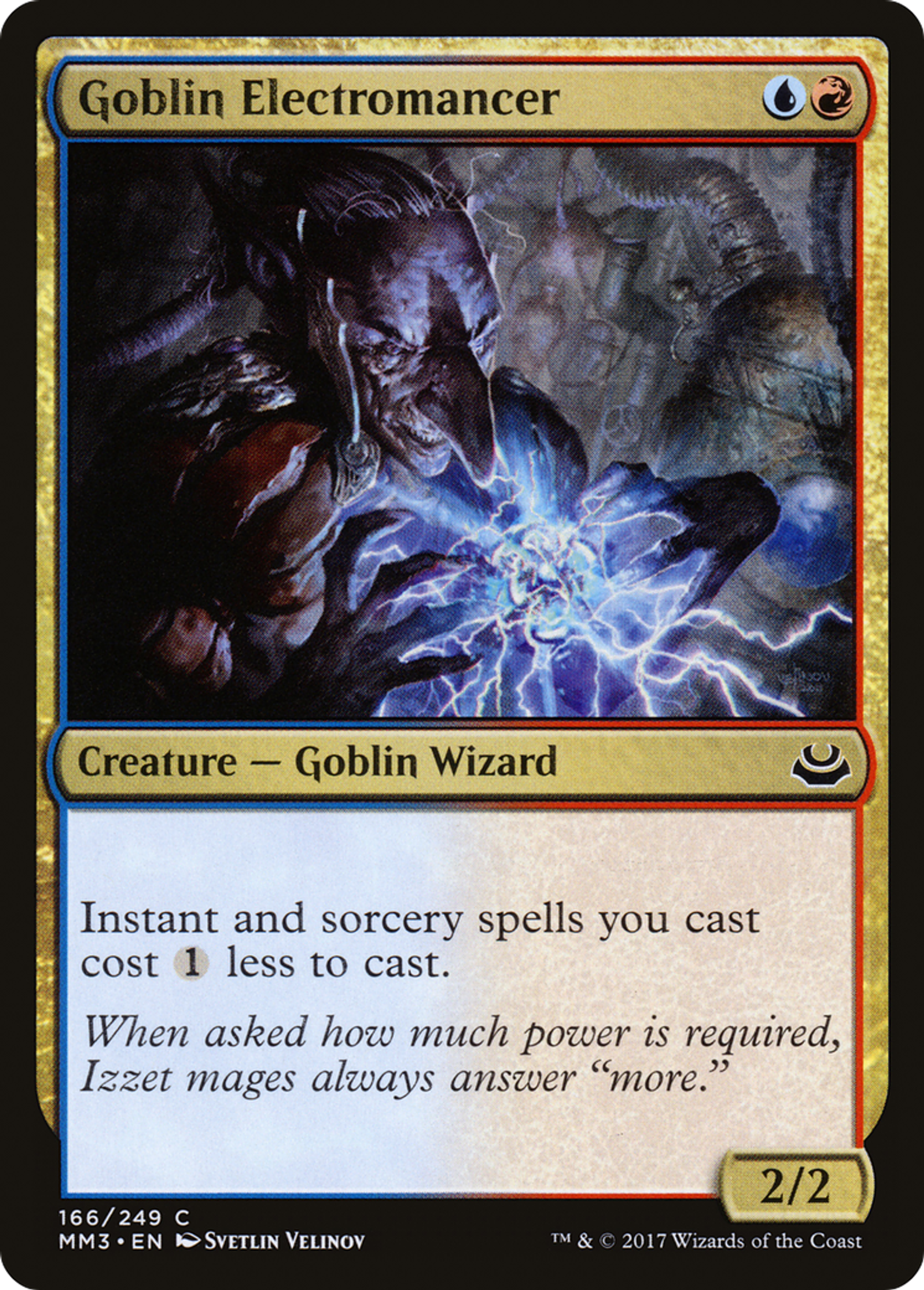 Goblin Electromancer — Modern Masters 2017 — Magic: The Gathering