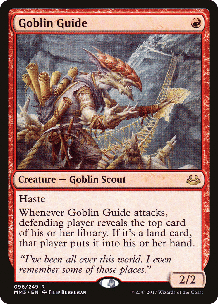 Goblin Guide — Modern Masters 2017 — Magic: The Gathering