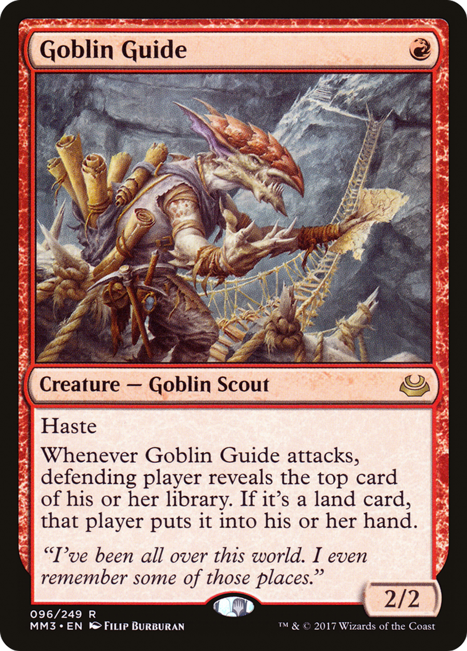 Goblin Guide — Modern Masters 2017 — Magic: The Gathering