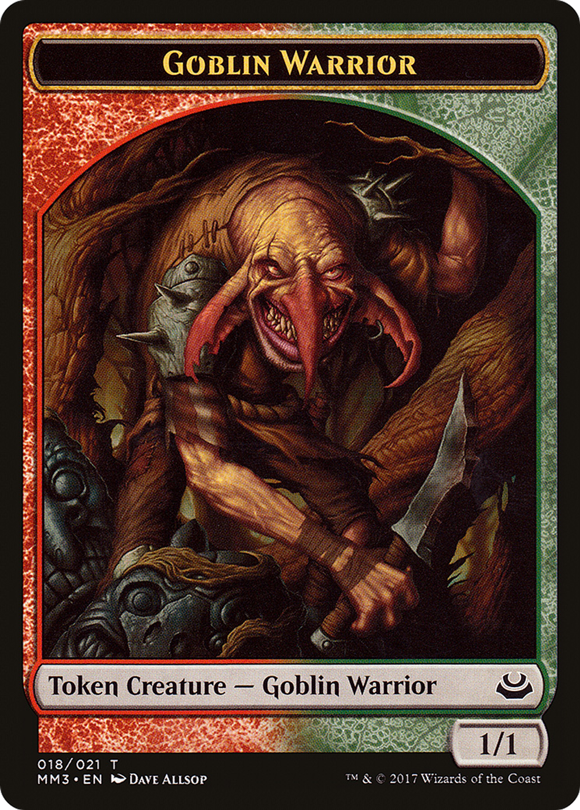 Goblin Warrior — Modern Masters 2017 — Magic: The Gathering