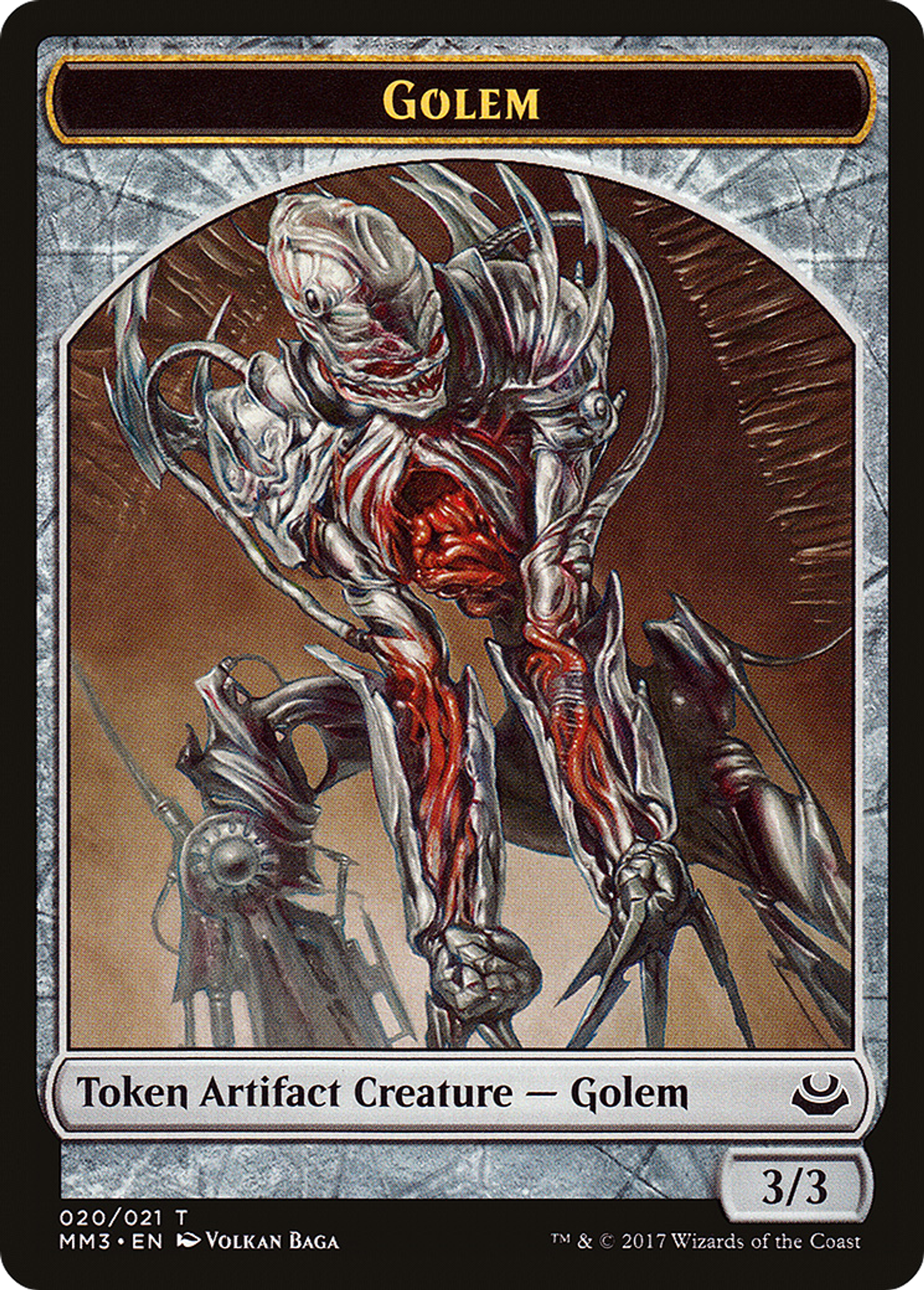 Golem — Modern Masters 2017 — Magic: The Gathering