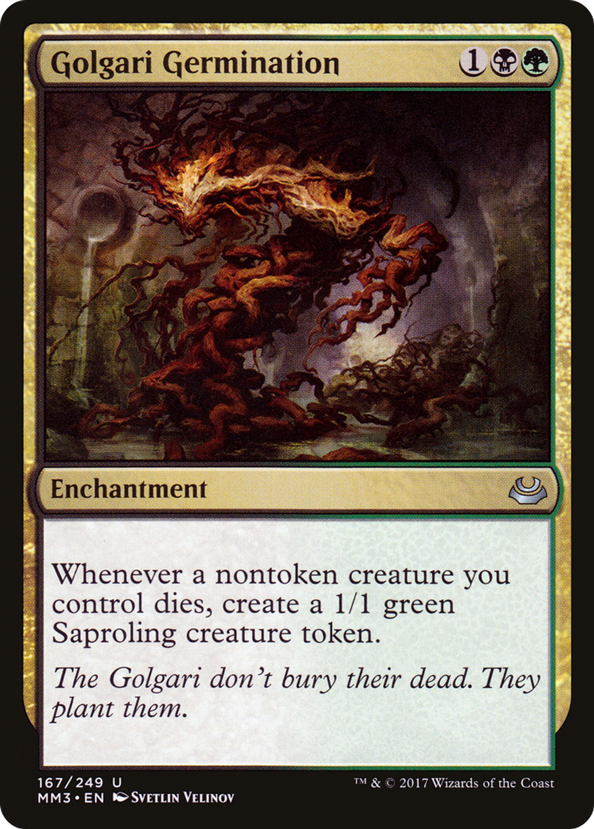Golgari Germination — Modern Masters 2017 — Magic: The Gathering