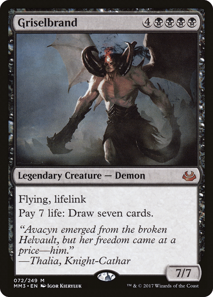 Griselbrand — Modern Masters 2017 — Magic: The Gathering