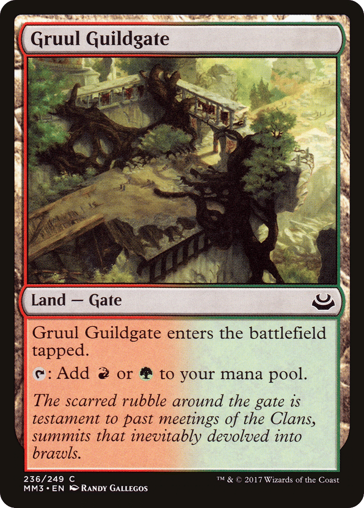 Gruul Guildgate — Modern Masters 2017 — Magic: The Gathering